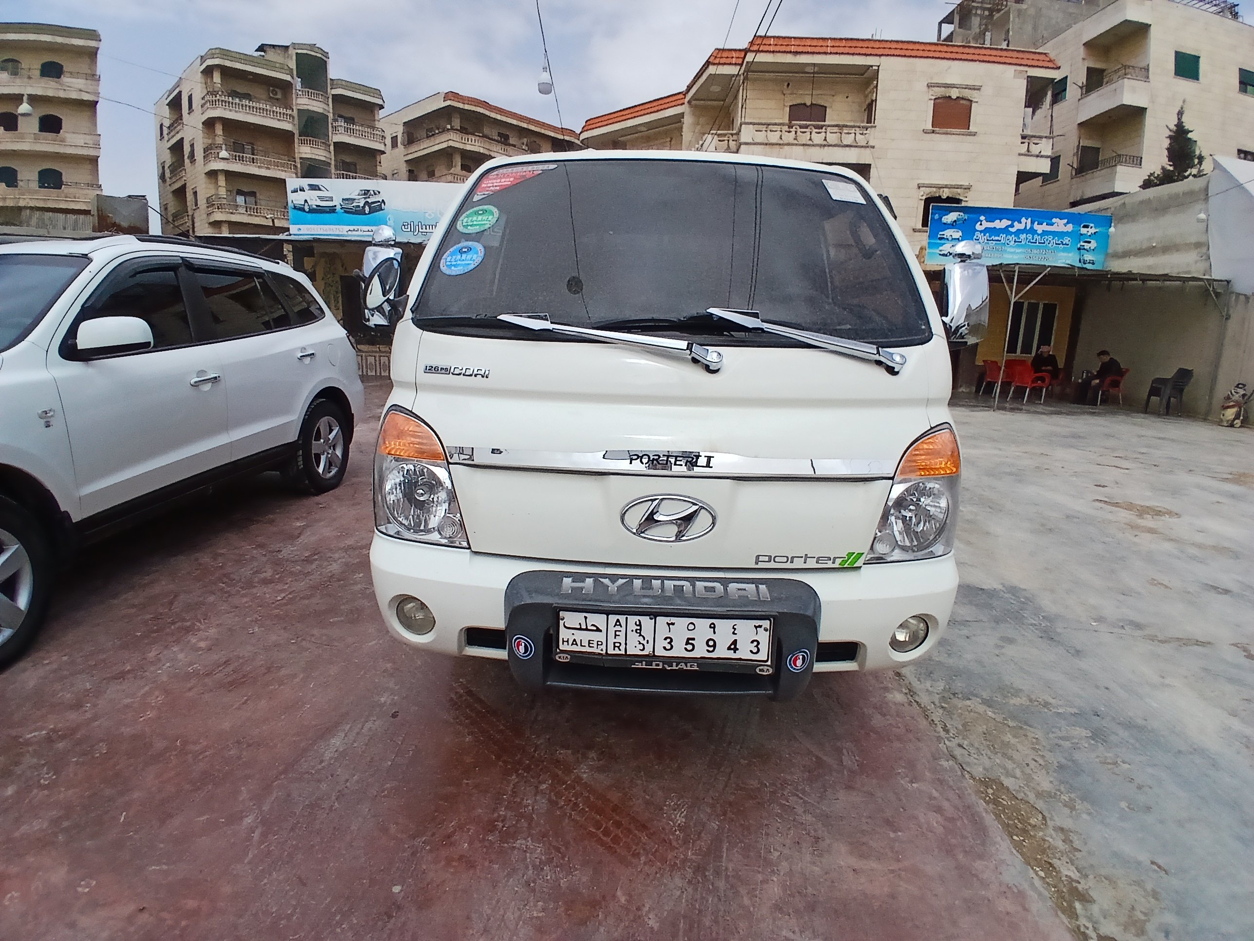 kilometrage car sale hyundai porter ii 2 crdi cargo truck used 2009 aleppo tr image