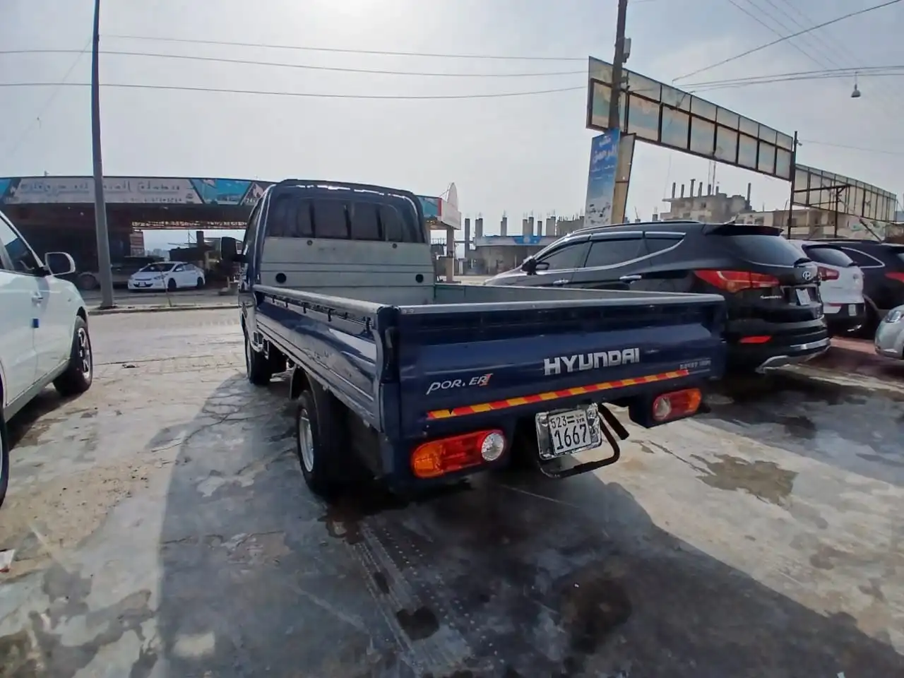 kilometrage car sale hyundai porter ii 2 crdi cargo truck used 2013 aleppo yk image