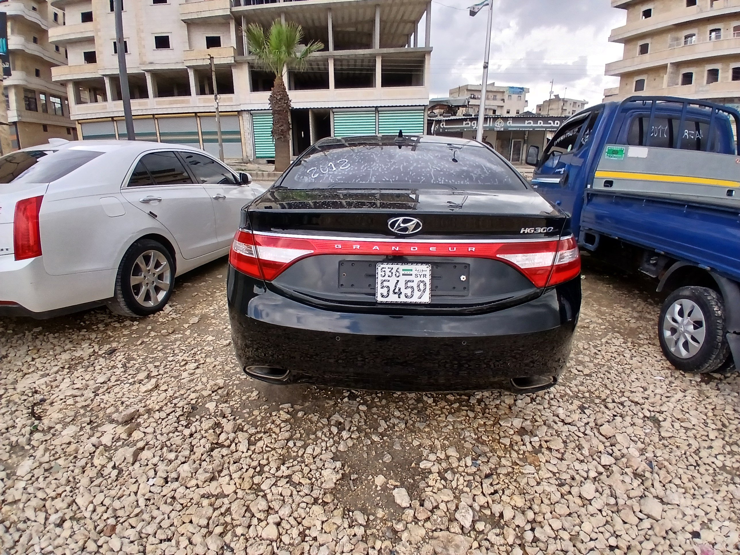 kilometrage car sale hyundai grandeur hg 300 sedan used 2012 aleppo hn image