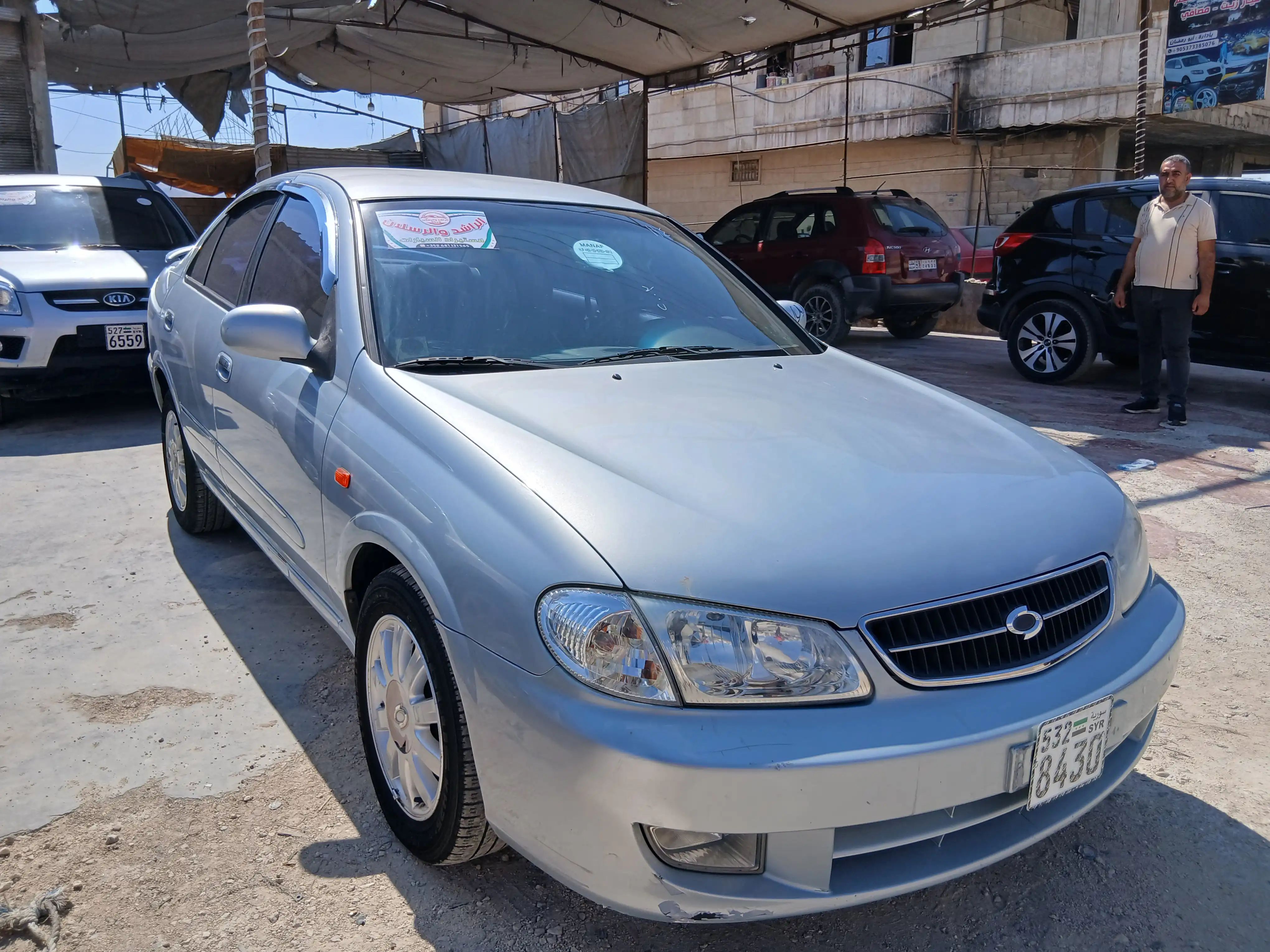 kilometrage car sale samsung sm3 standard sedan used 2003 aleppo oc image