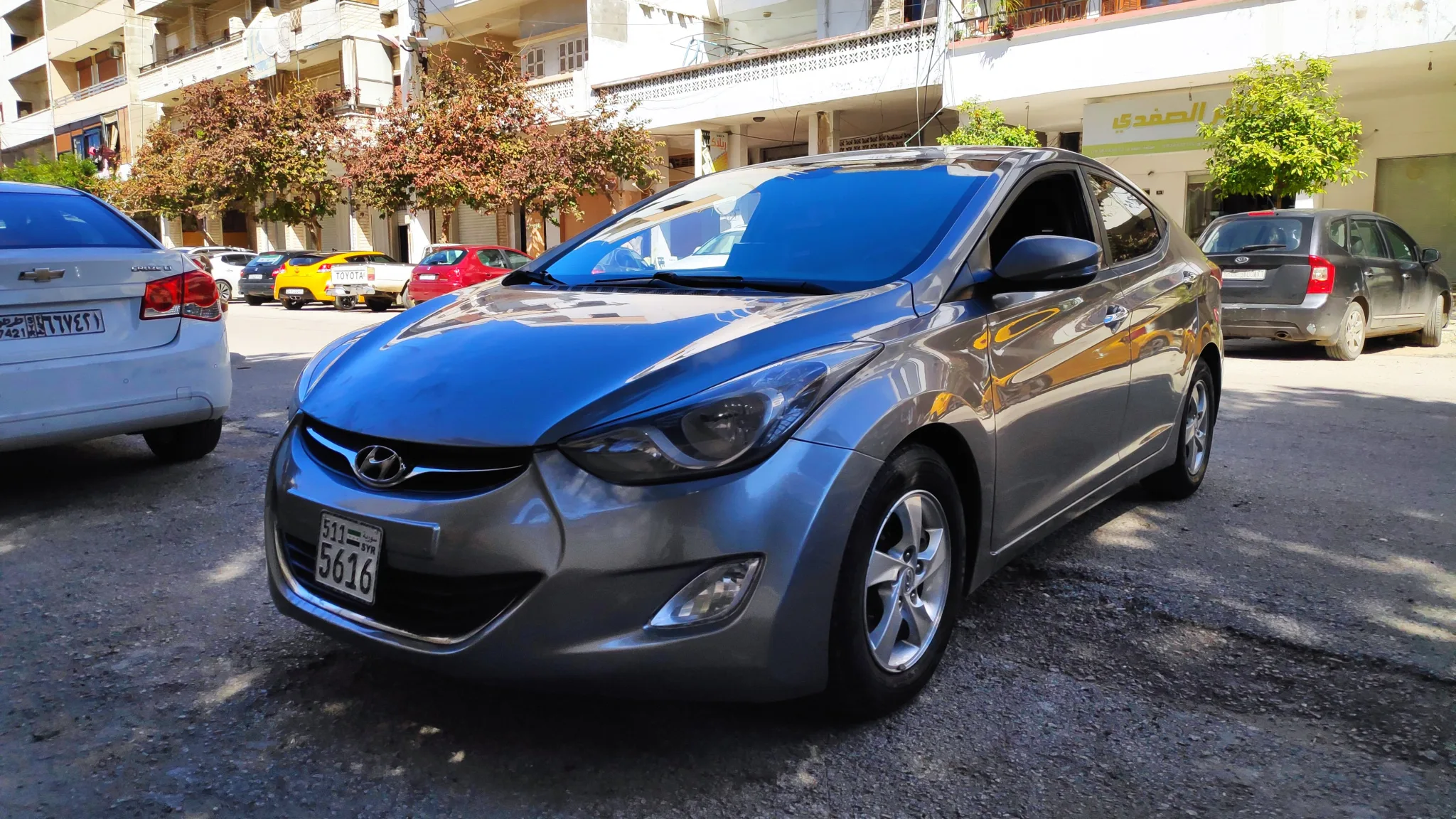 kilometrage car sale hyundai elantra standard sedan used 2011 tartus sw card image