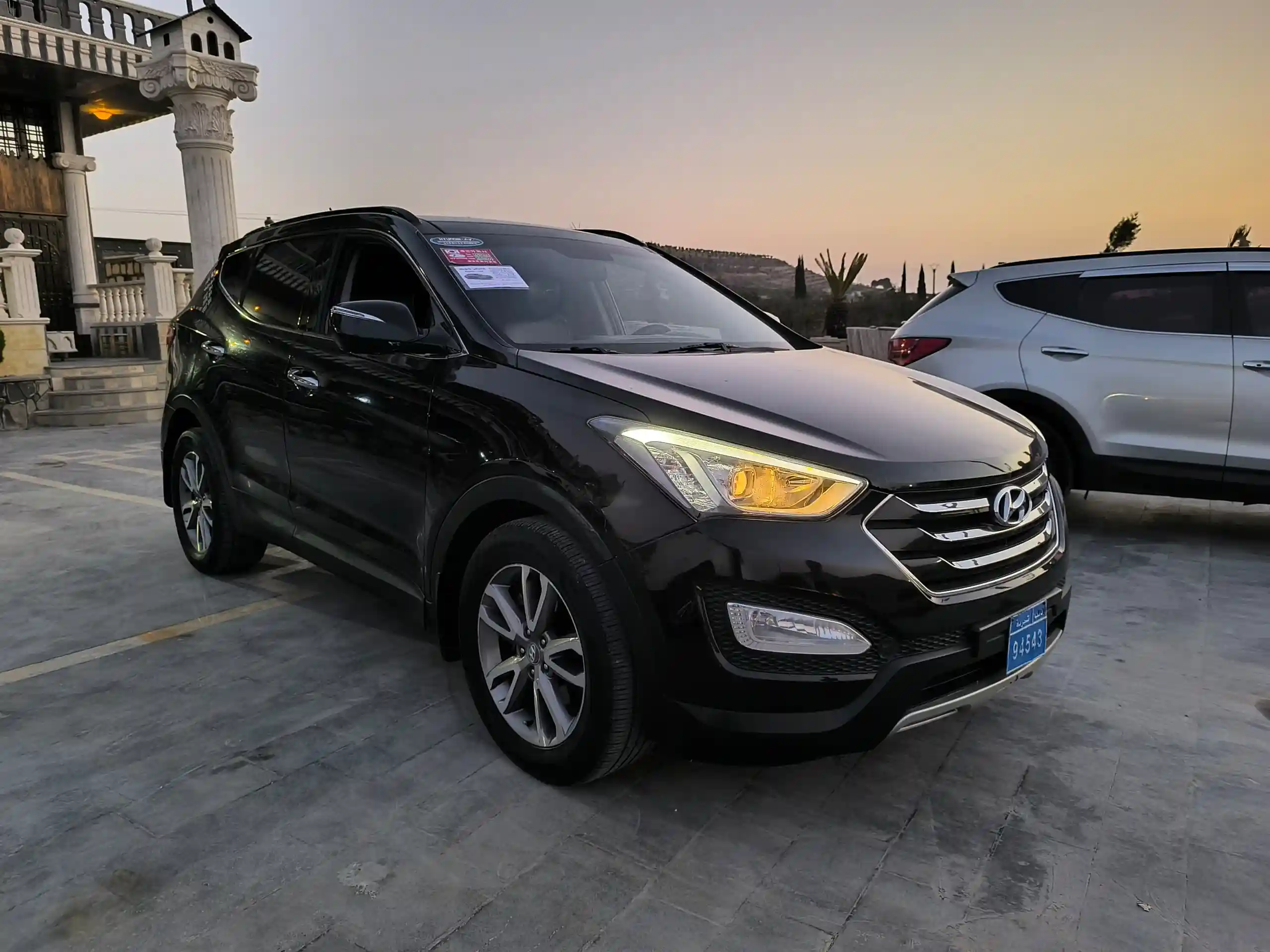 kilometrage car sale hyundai santa fe evgt suv used 2013 aleppo op image