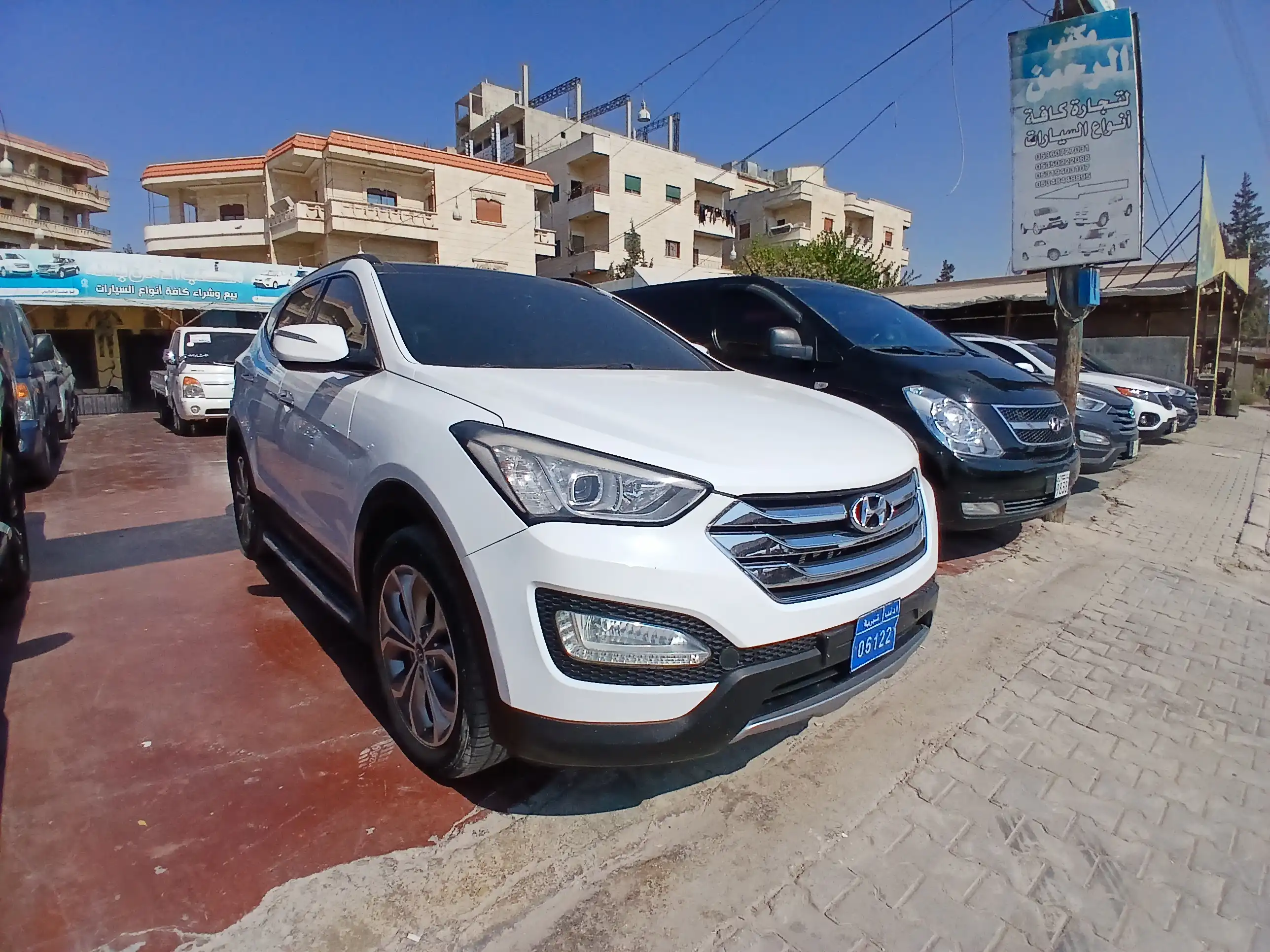 kilometrage car sale hyundai santa fe evgt suv used 2012 aleppo az image