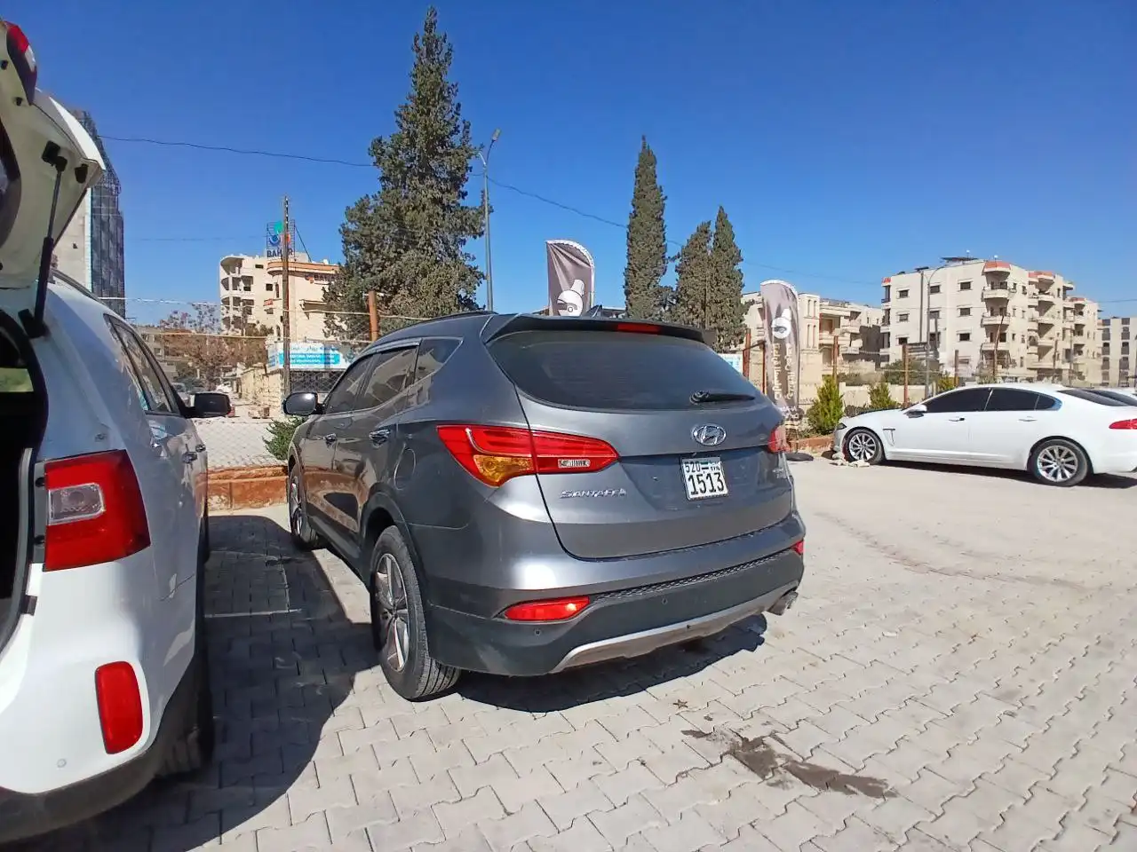 kilometrage car sale hyundai santa fe evgt suv new 2015 aleppo yk image