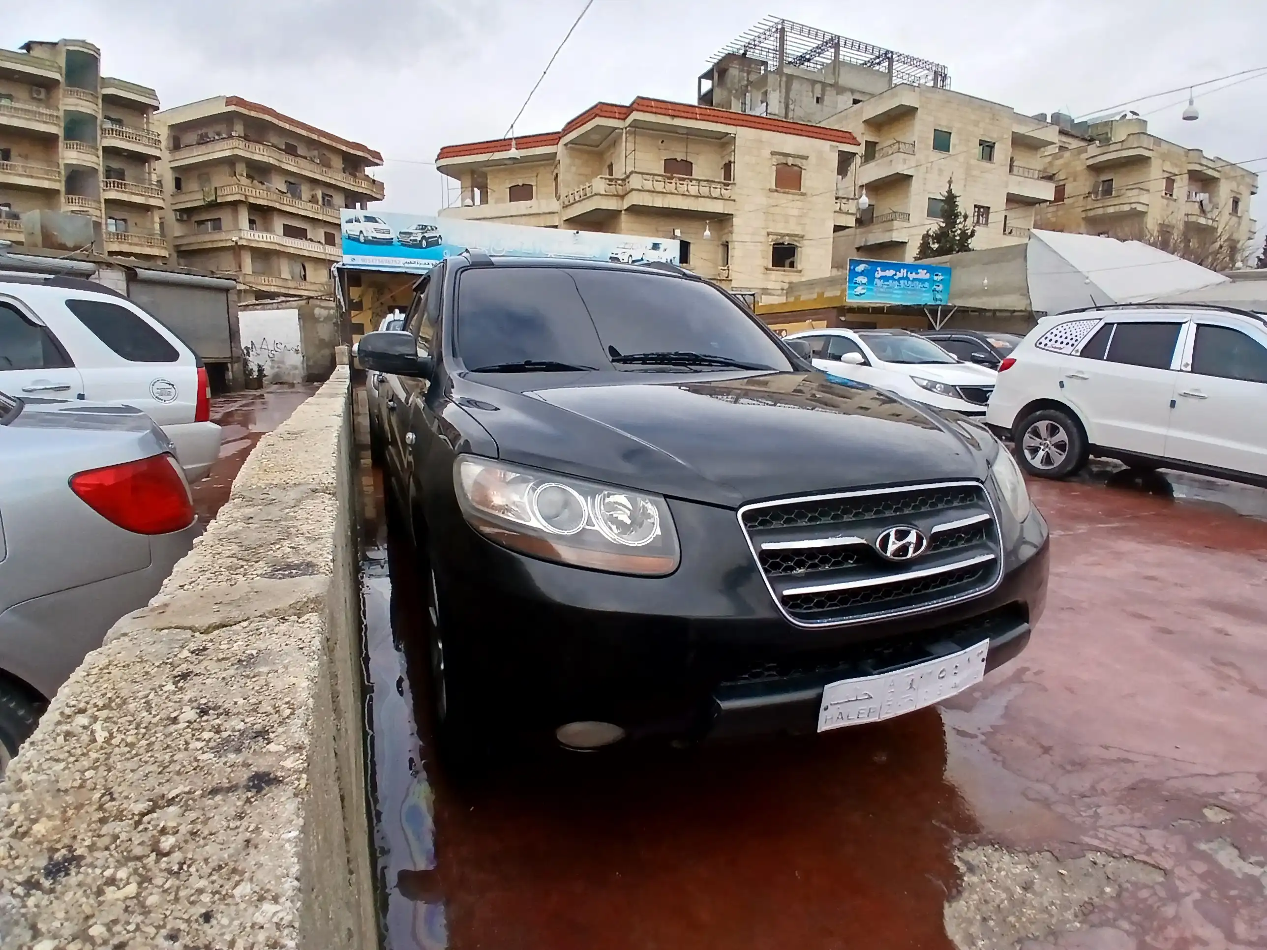 kilometrage car sale hyundai santa fe evgt suv used 2006 aleppo xj image