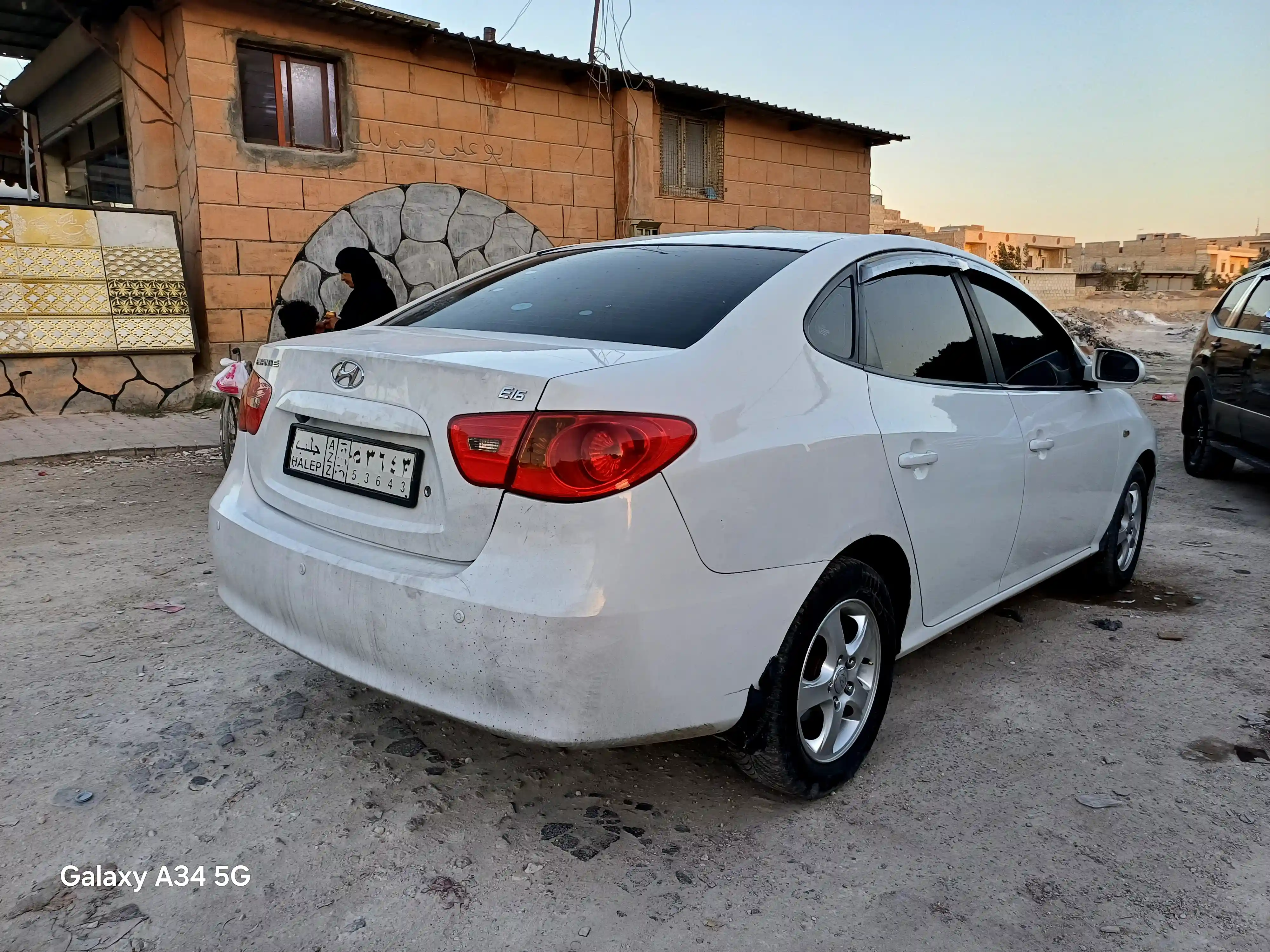 kilometrage car sale hyundai avante e16 sedan used 2009 aleppo uv image
