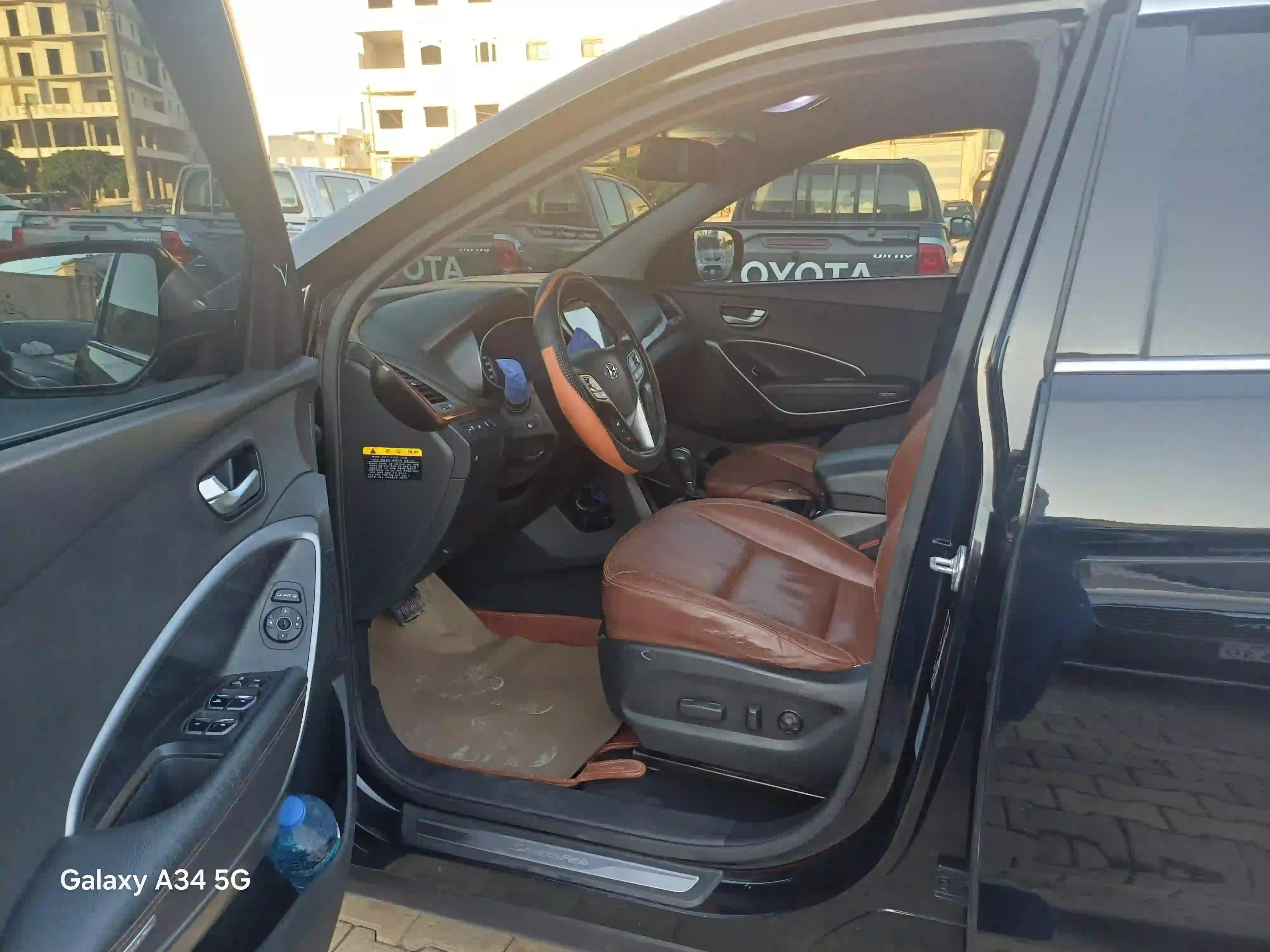 kilometrage car sale hyundai santa fe evgt suv used 2013 aleppo py image