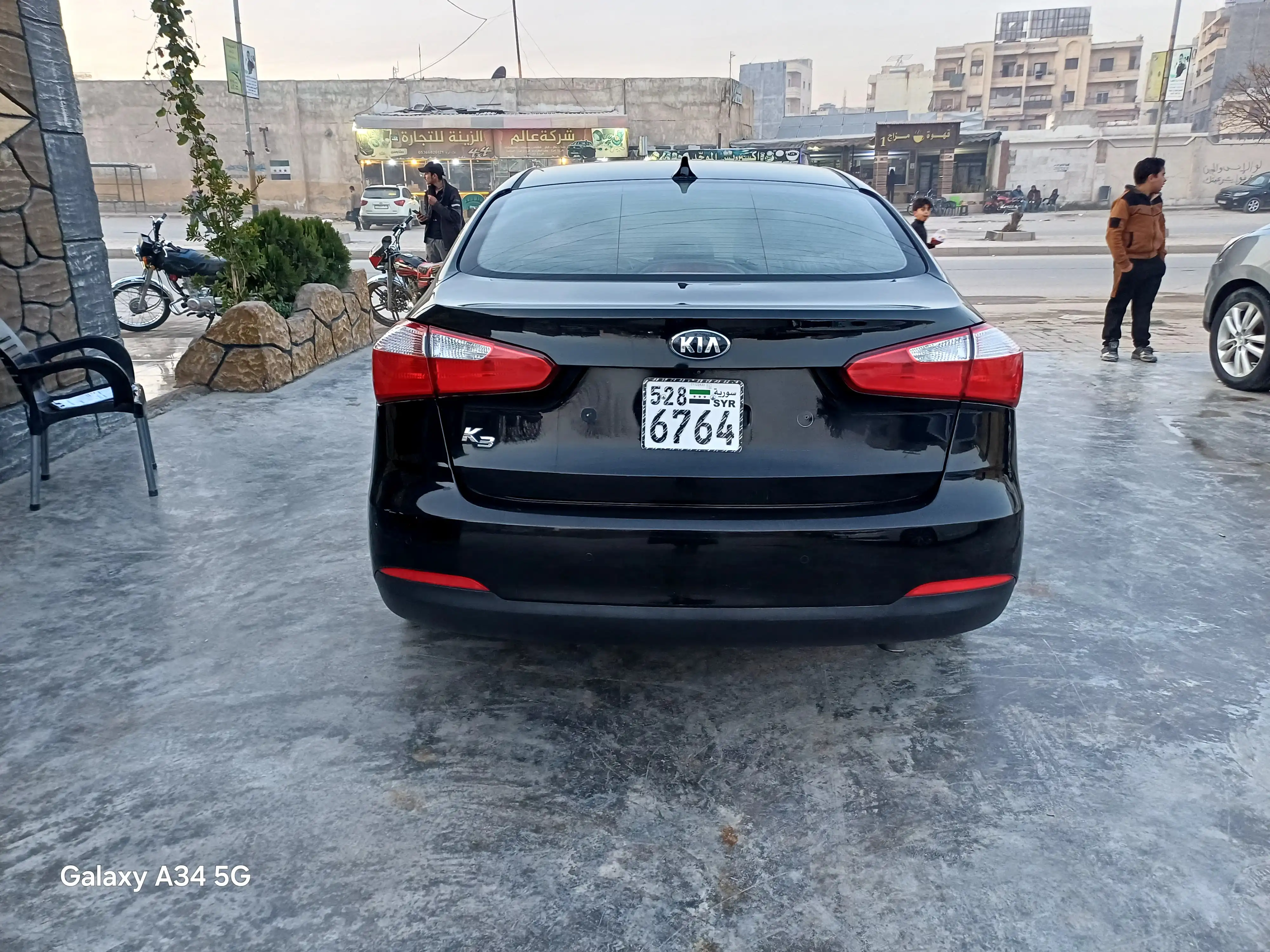 kilometrage car rent kia k3 lx sedan used 2014 aleppo ot image