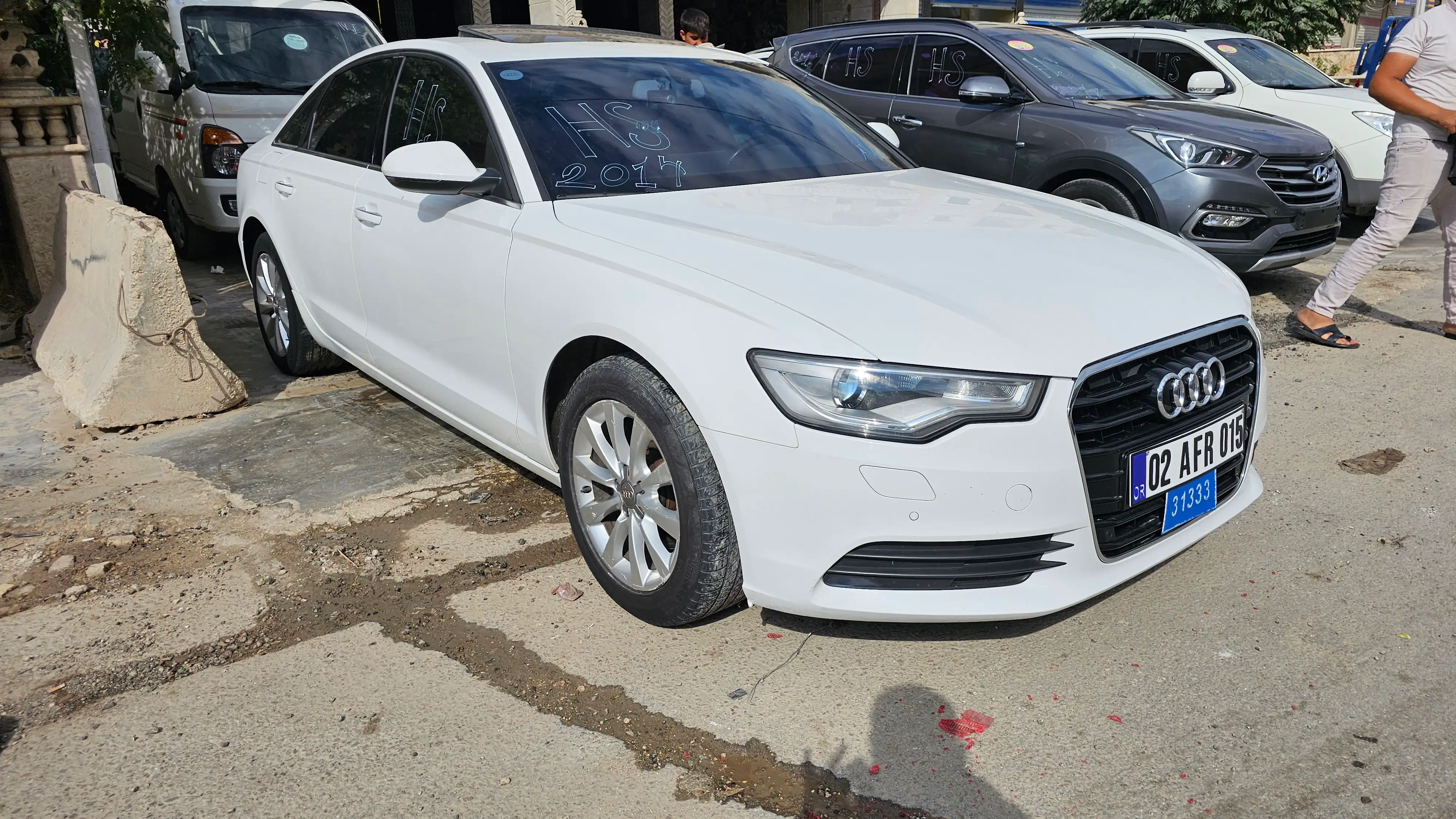 kilometrage car sale audi a6 3 0 tdi sedan used 2014 aleppo ud image