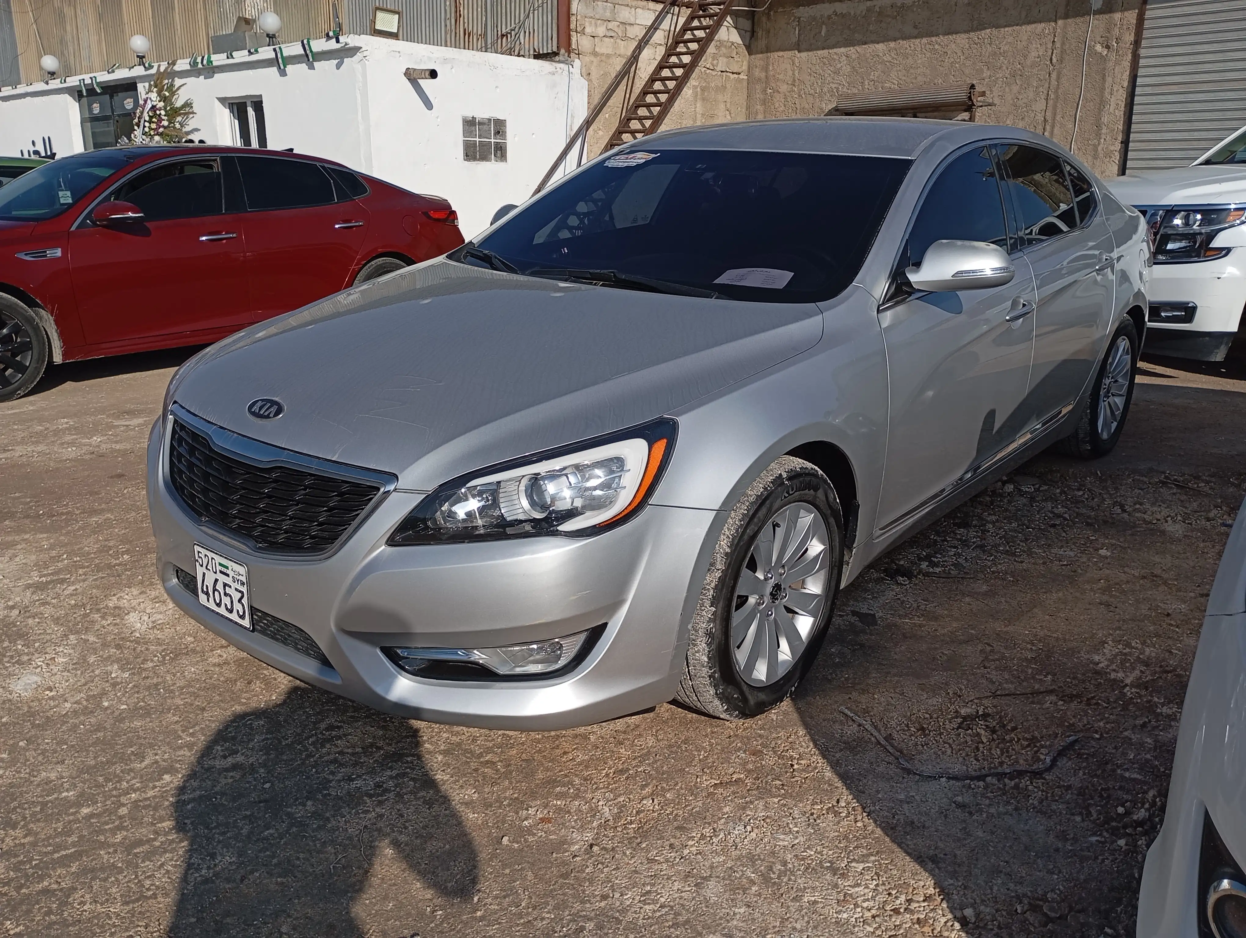 kilometrage car sale kia k7 standard sedan used 2012 aleppo aq card image