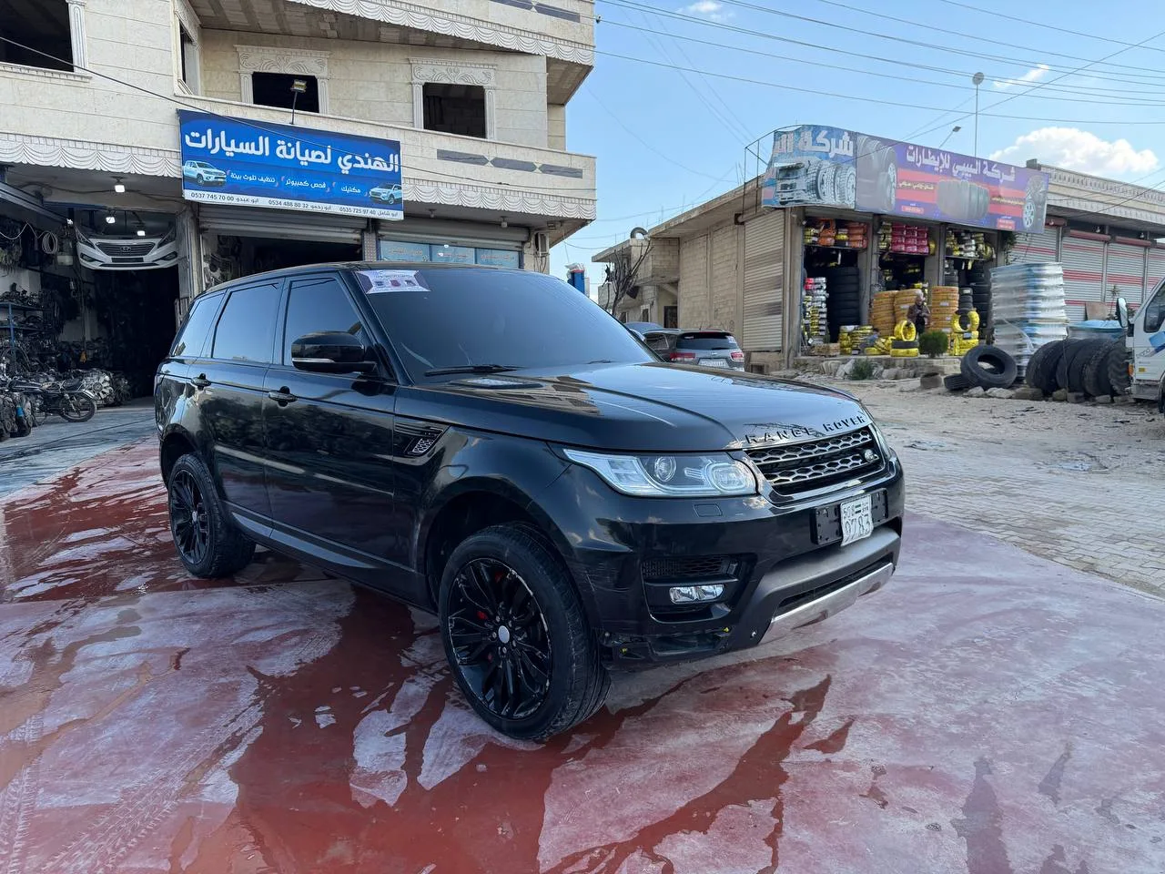 kilometrage car sale land rover range rover sport hse suv used 2015 aleppo lo image