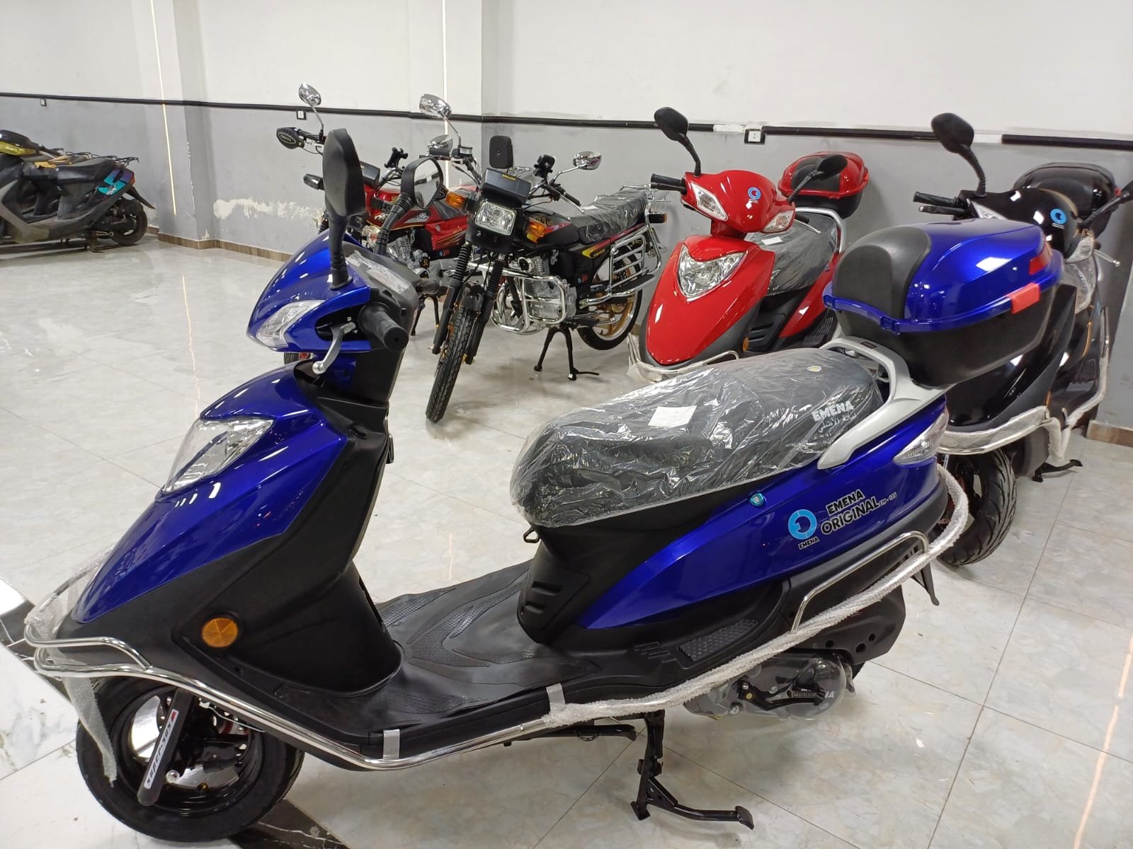 kilometrage motorbike emena original em 125 scooter new 2025 aleppo vz image