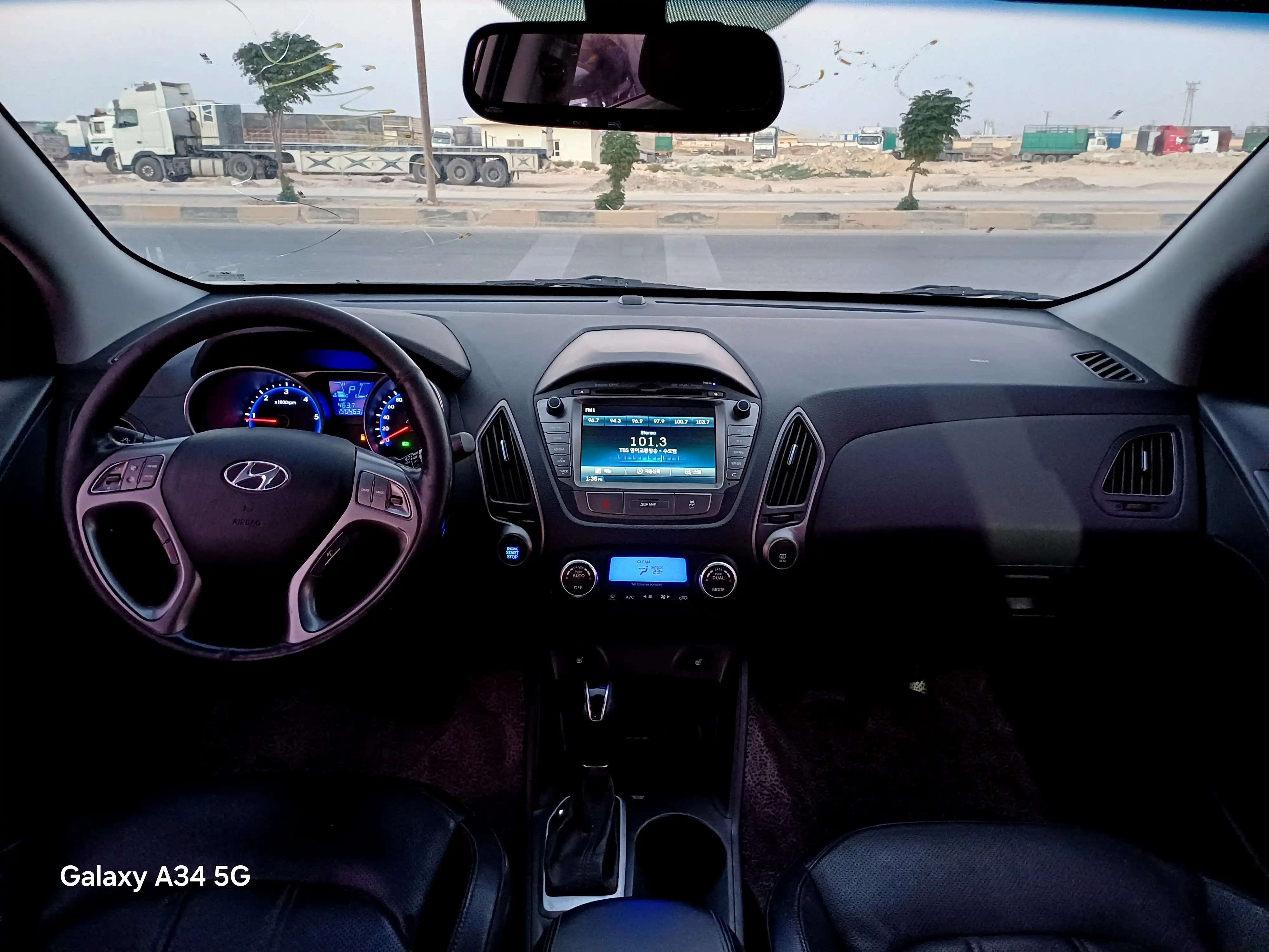 kilometrage car sale hyundai tucson vgt suv used 2014 aleppo hy image