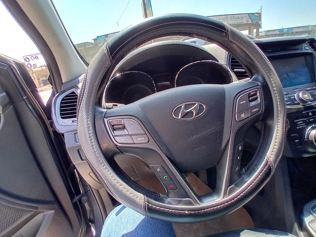 kilometrage car sale hyundai santa fe evgt suv used 2013 aleppo qr image