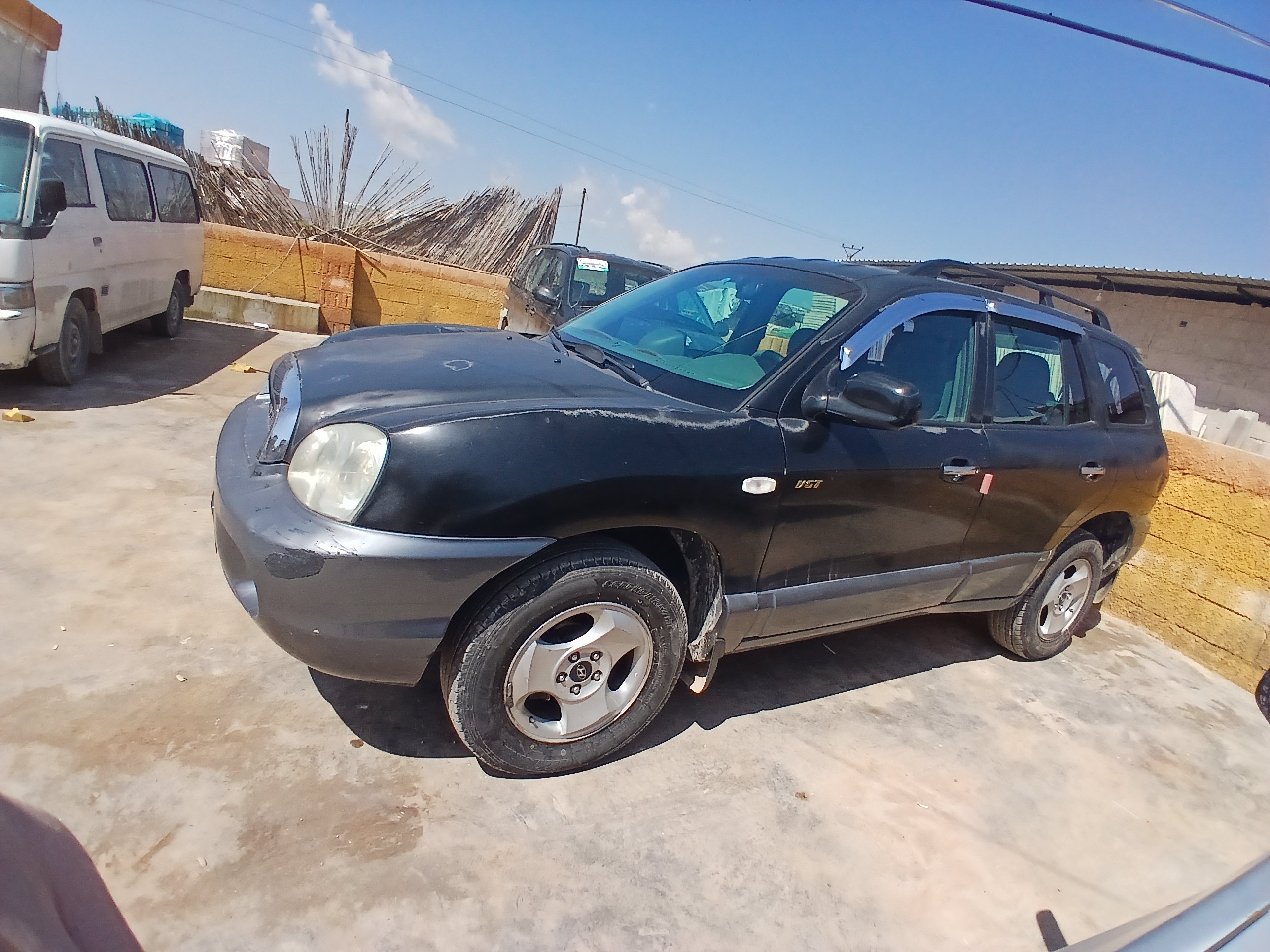 kilometrage car sale hyundai santa fe gold suv used 2003 aleppo sf image