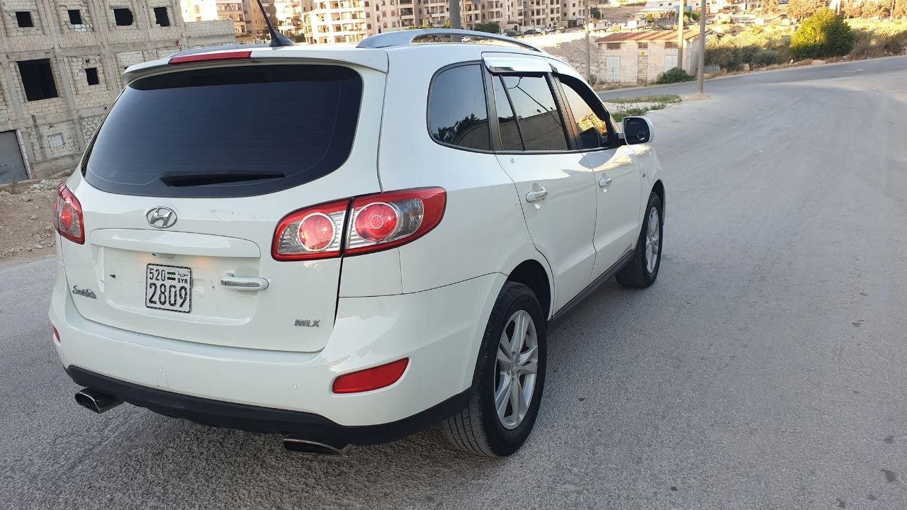 kilometrage car sale hyundai santa fe mlx suv used 2011 aleppo is image