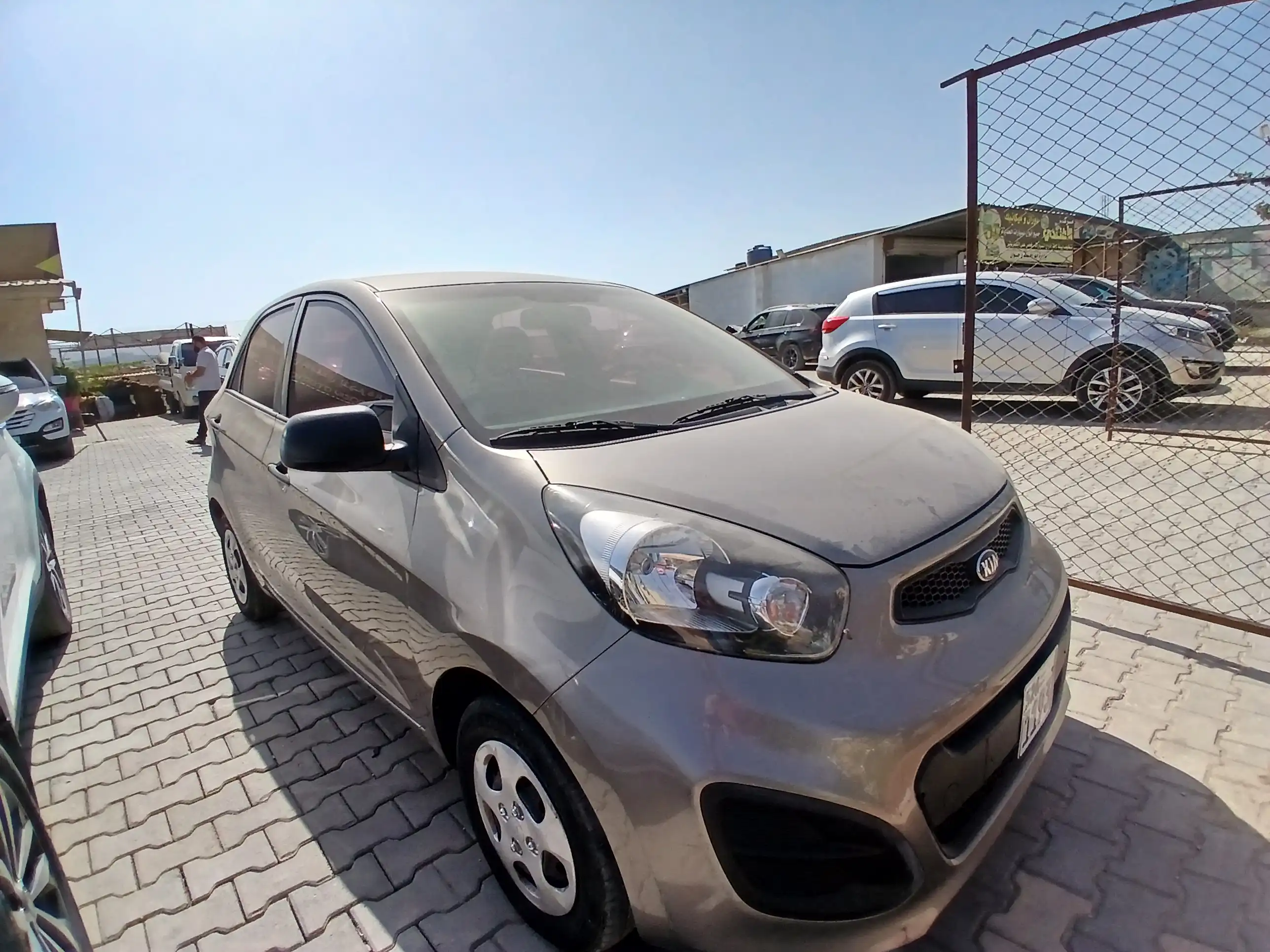 kilometrage car sale kia morning standard hatchback used 2014 aleppo el image
