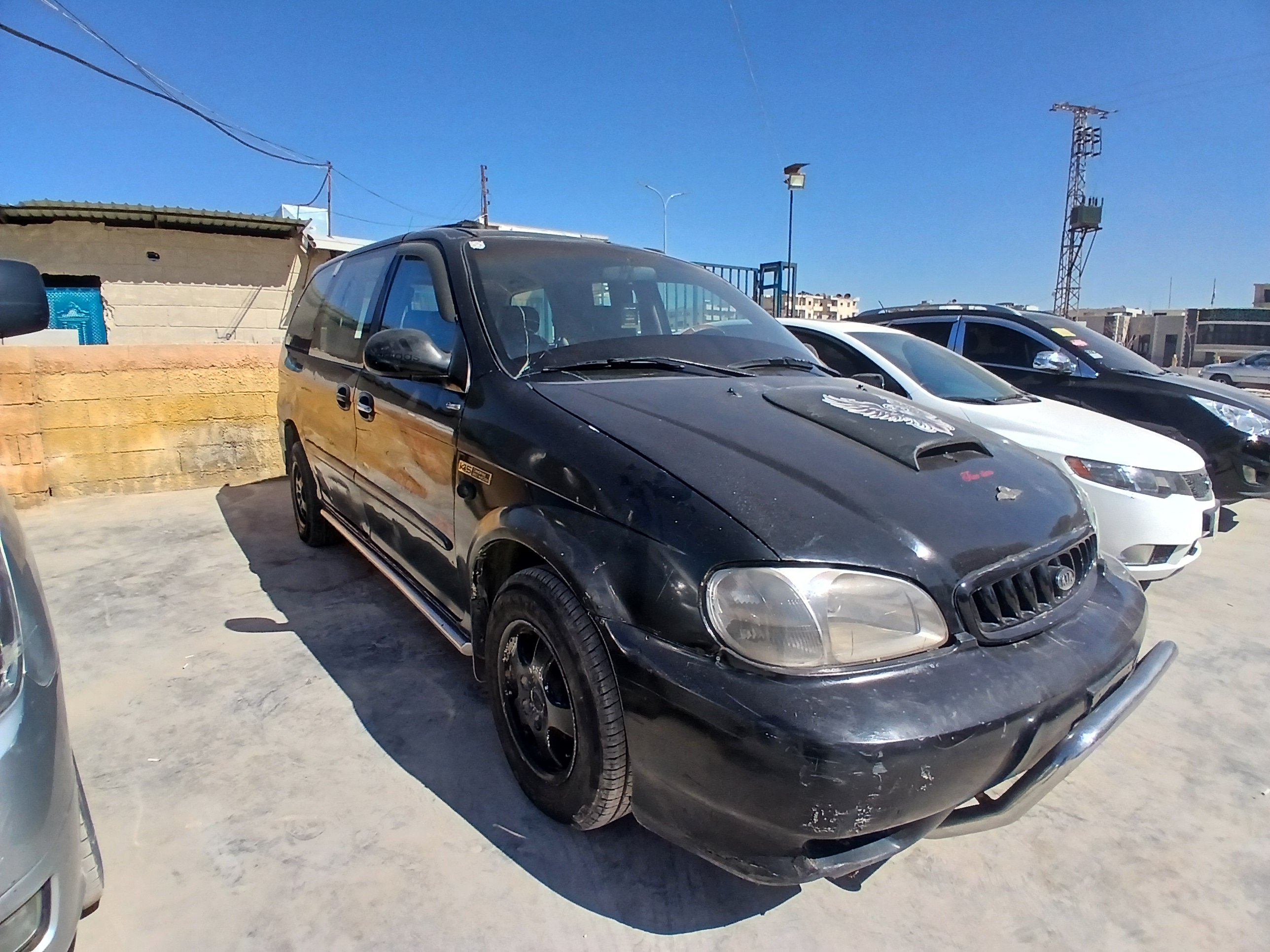 kilometrage car sale kia carnival standard suv used 2002 aleppo ss image