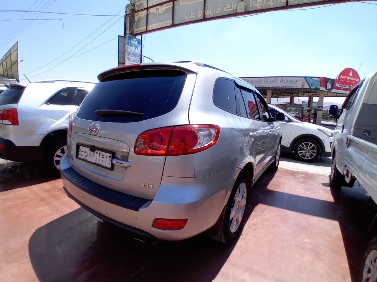 kilometrage car sale hyundai santa fe clx suv used 2007 aleppo bg image