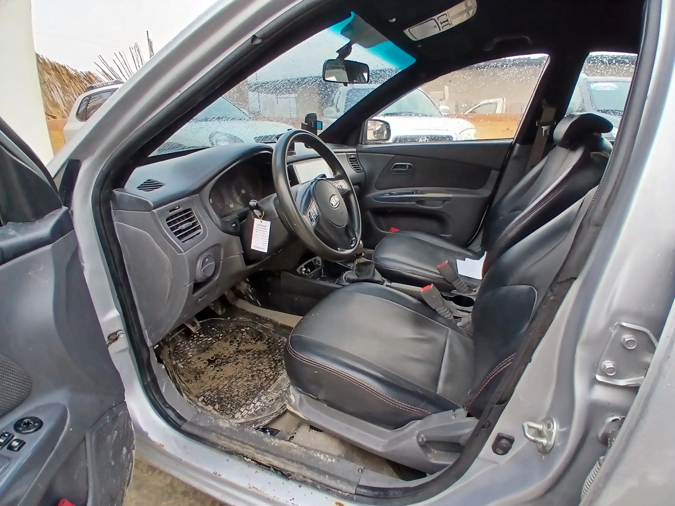 kilometrage car sale kia rio ex sedan used 2011 aleppo qn image