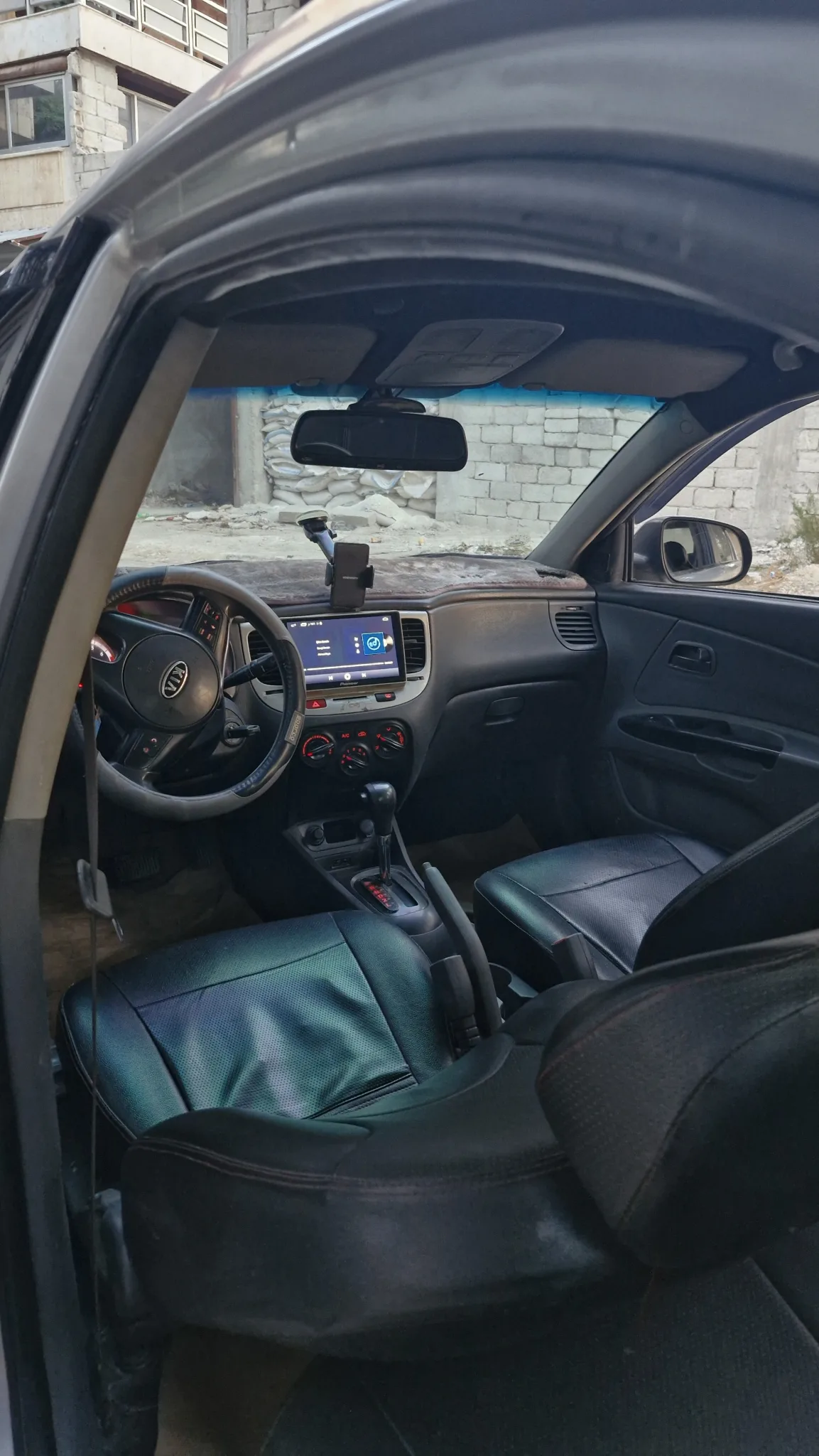 kilometrage car sale kia rio lx sedan used 2012 aleppo ye image