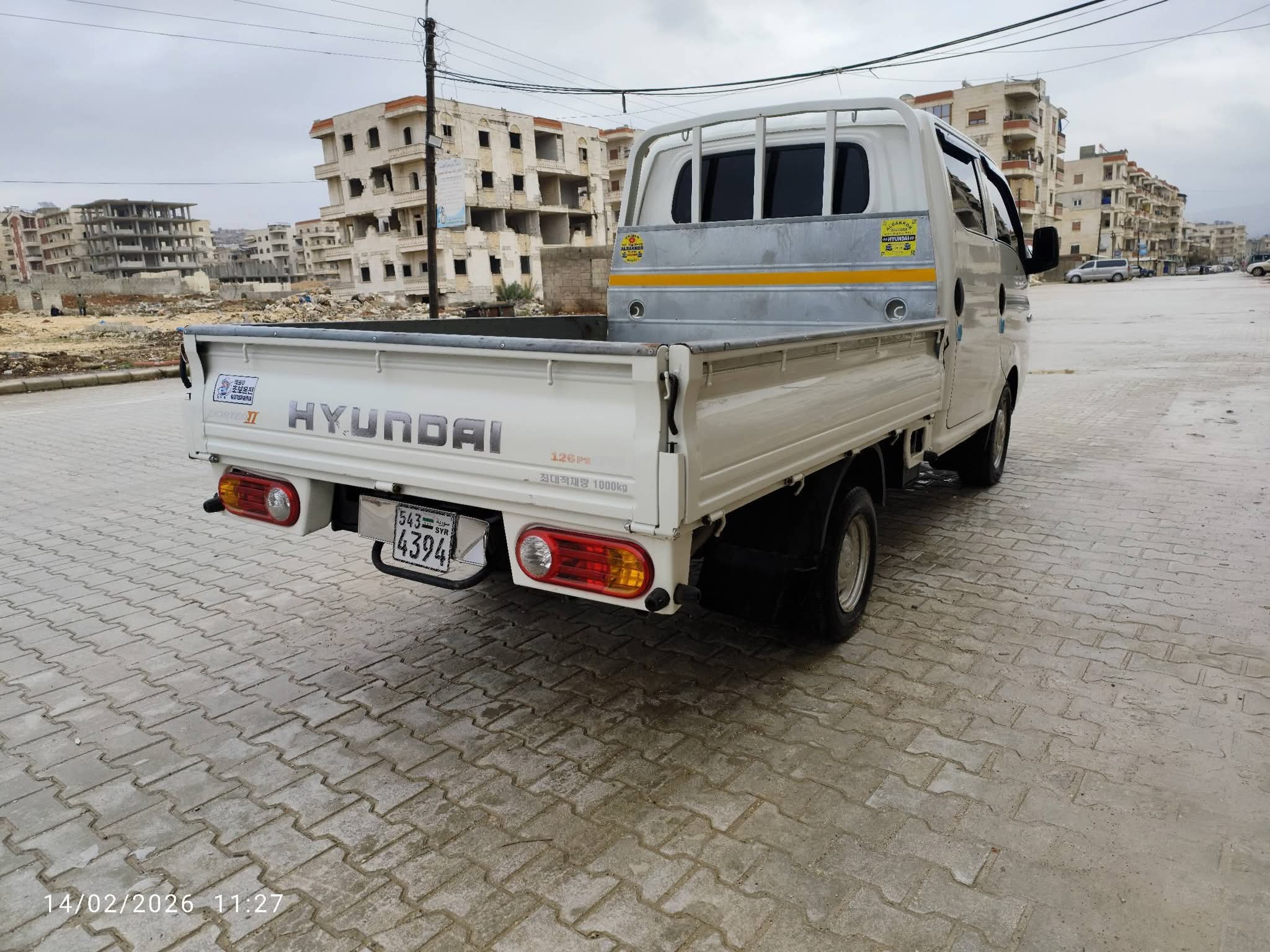 kilometrage car sale hyundai porter ii 2 crdi cargo truck used 2006 aleppo oh image