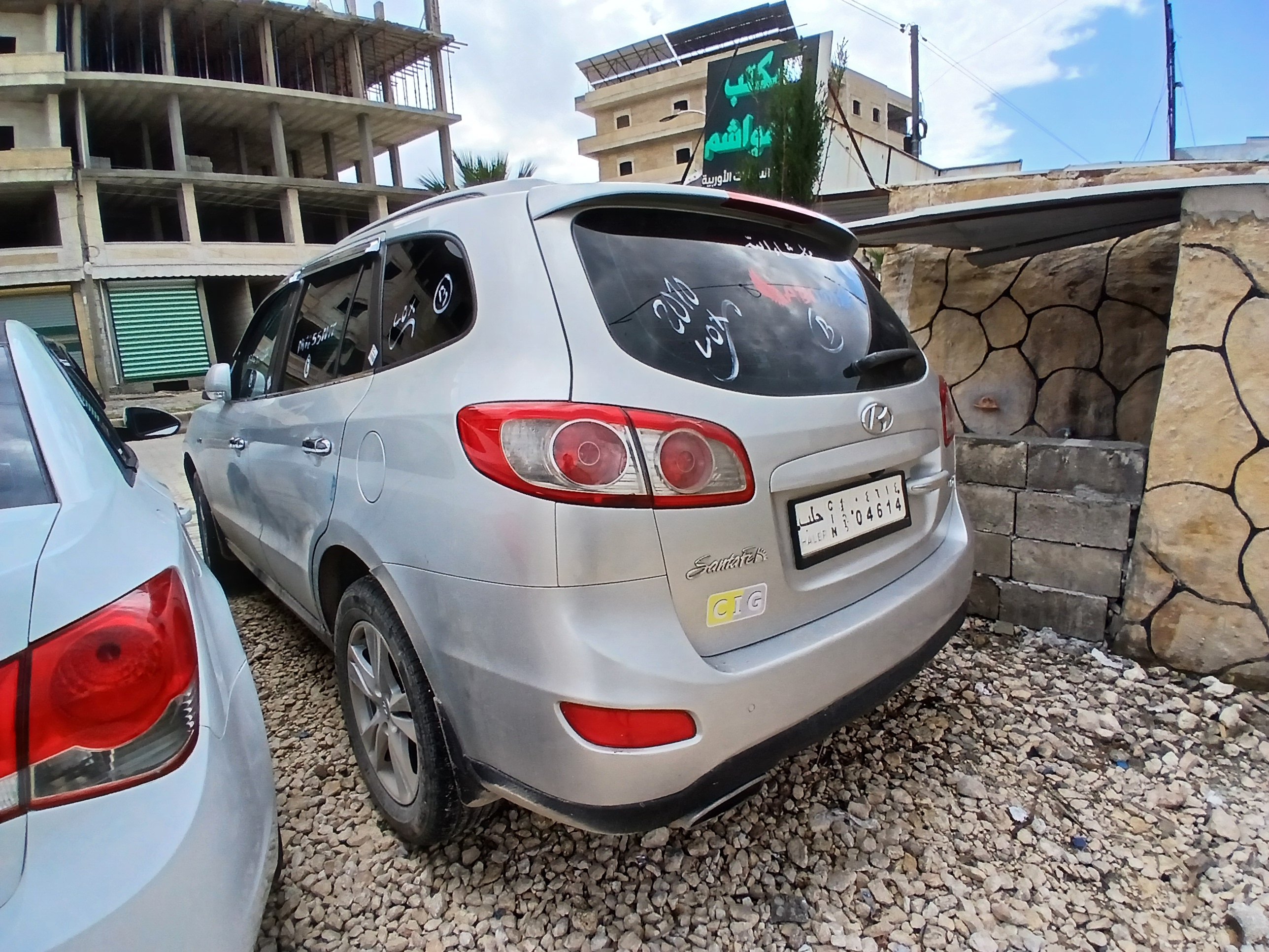 kilometrage car sale hyundai santa fe clx suv used 2010 aleppo fj image