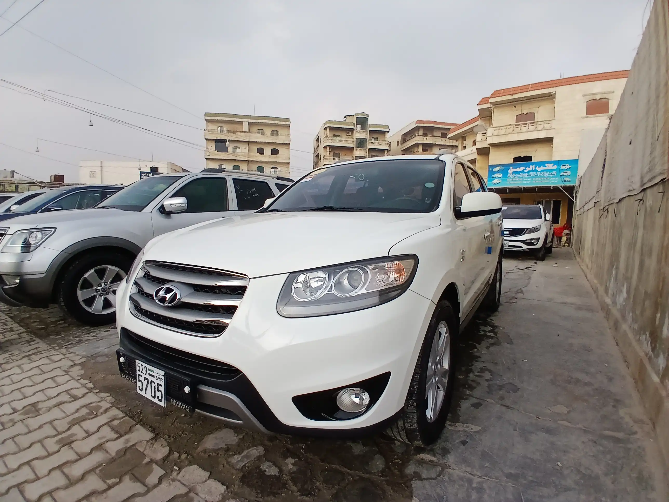 kilometrage car sale hyundai santa fe clx suv used 2012 aleppo ym card image