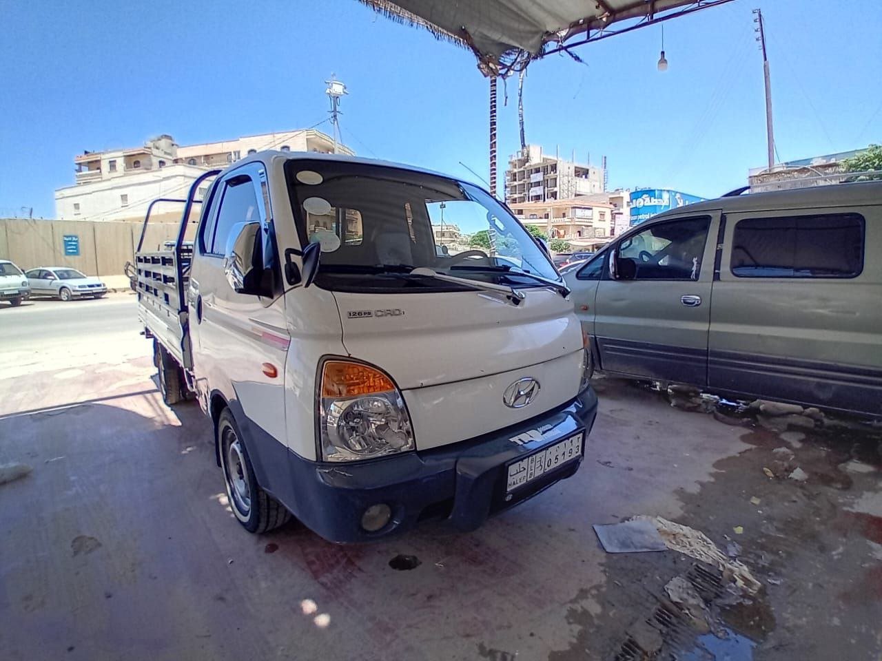 kilometrage car sale hyundai porter 2 crdi cargo truck used 2008 aleppo gs image