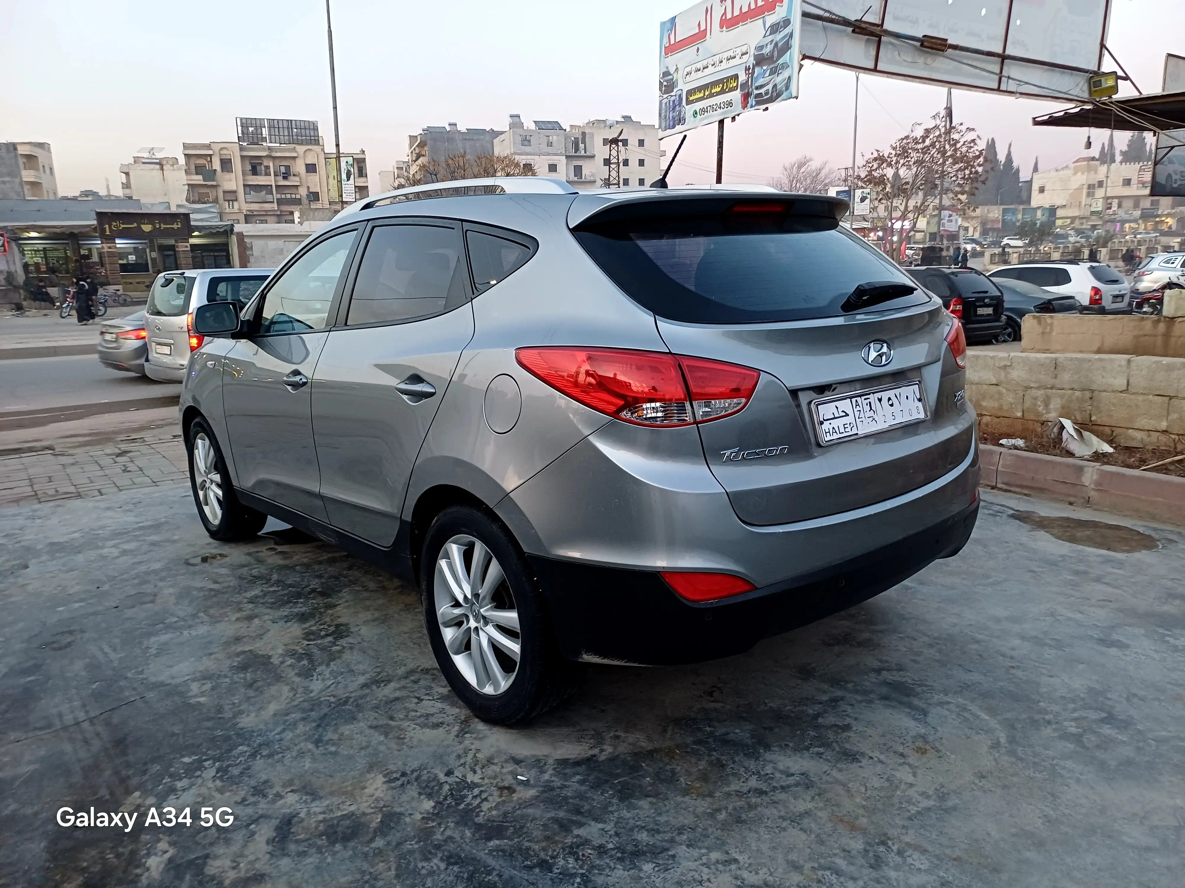 kilometrage car rent hyundai tucson x20 evgt ishnklq used 2012 aleppo ll image