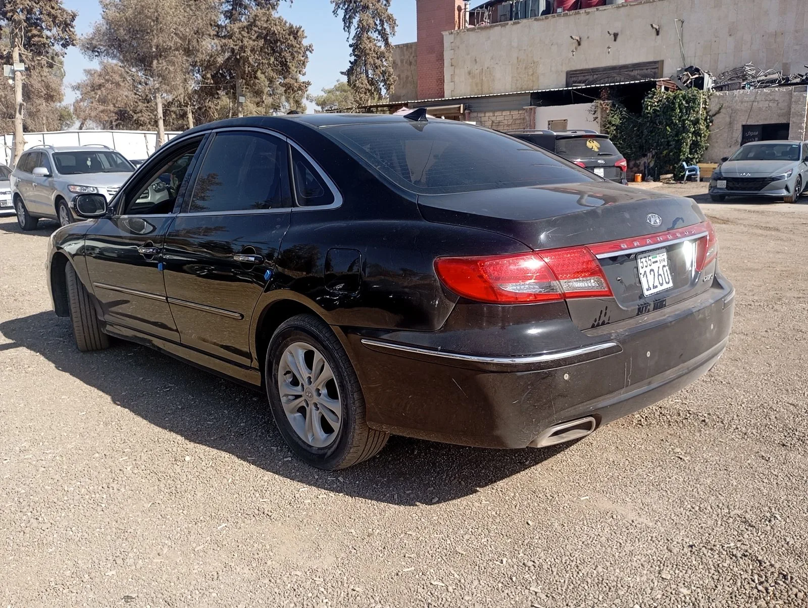 kilometrage car sale hyundai grandeur hg 220 sedan used 2011 aleppo kq image