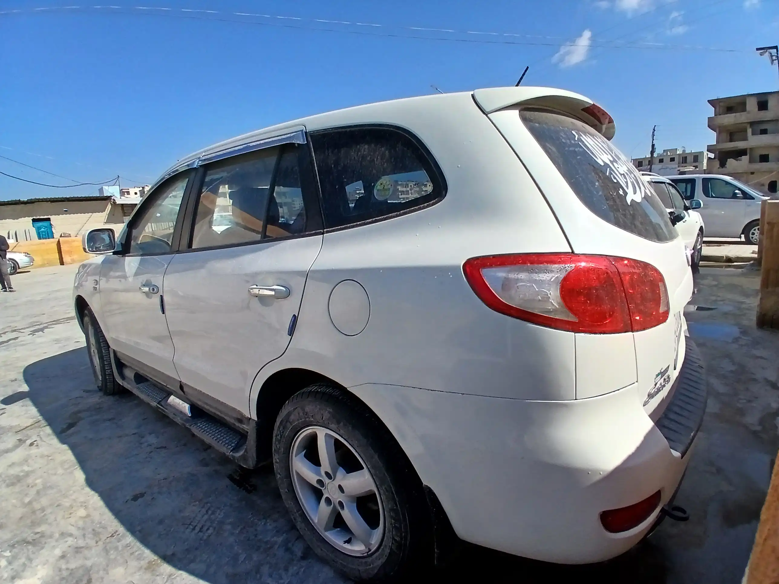 kilometrage car sale hyundai santa fe clx suv used 2008 aleppo hm image