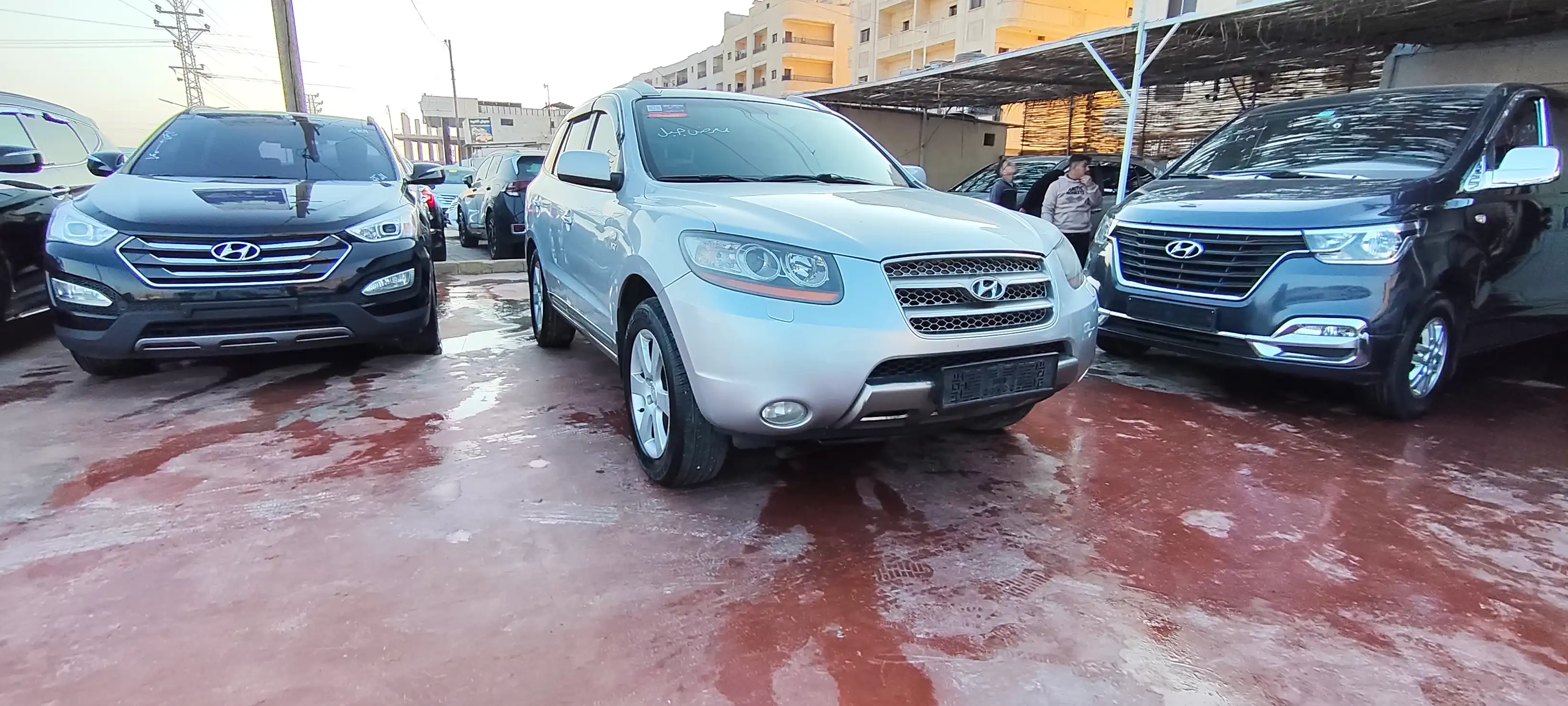 kilometrage car sale hyundai santa fe slx suv used 2007 aleppo lg image
