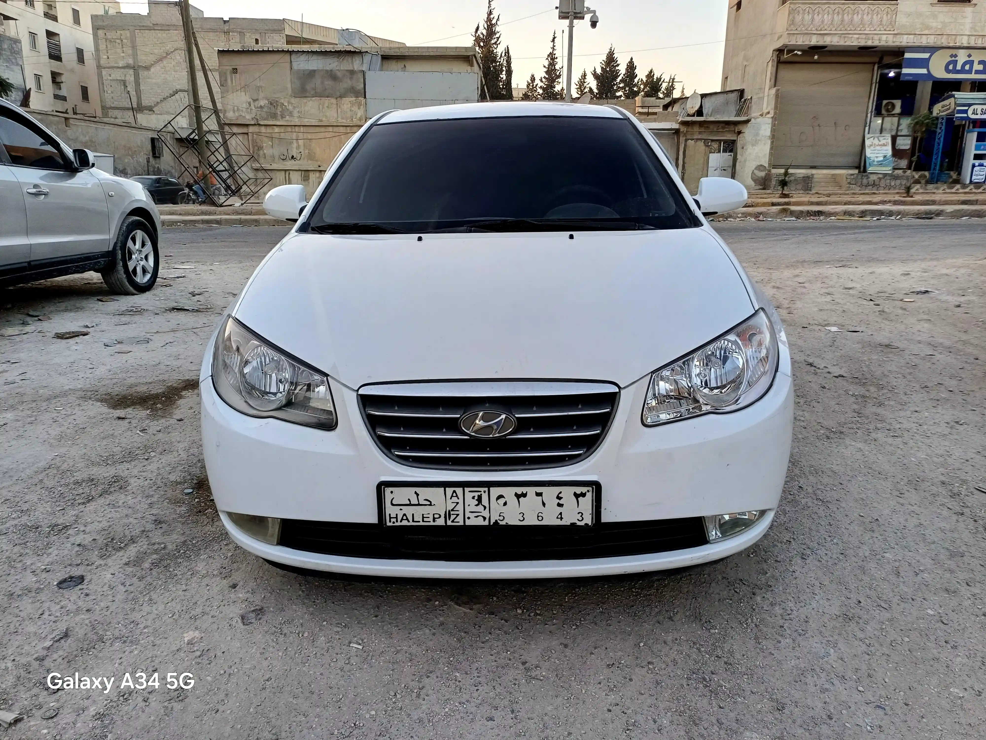 kilometrage car sale hyundai avante e16 sedan used 2009 aleppo uv image