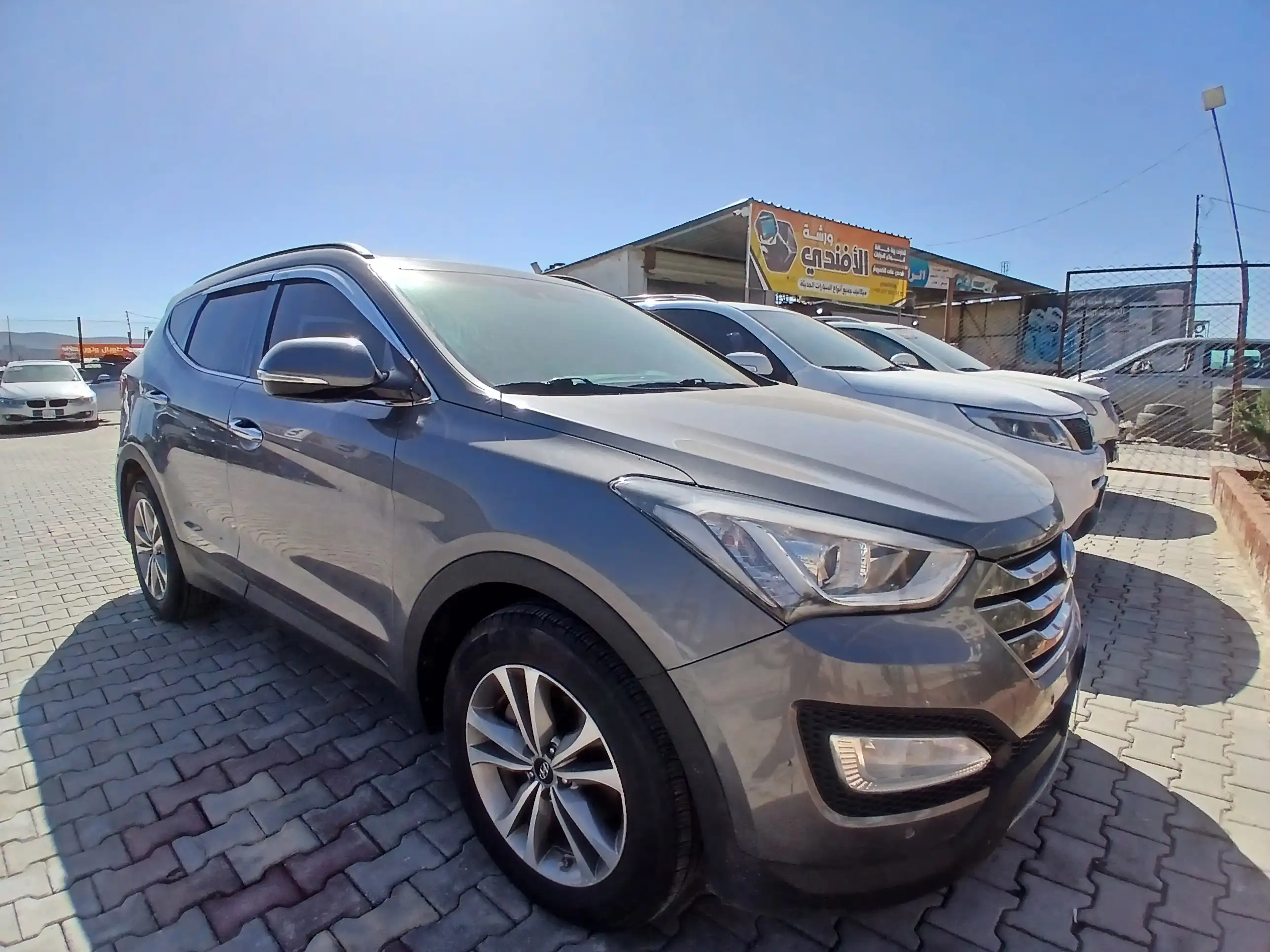 kilometrage car sale hyundai santa fe evgt suv new 2015 aleppo yk image