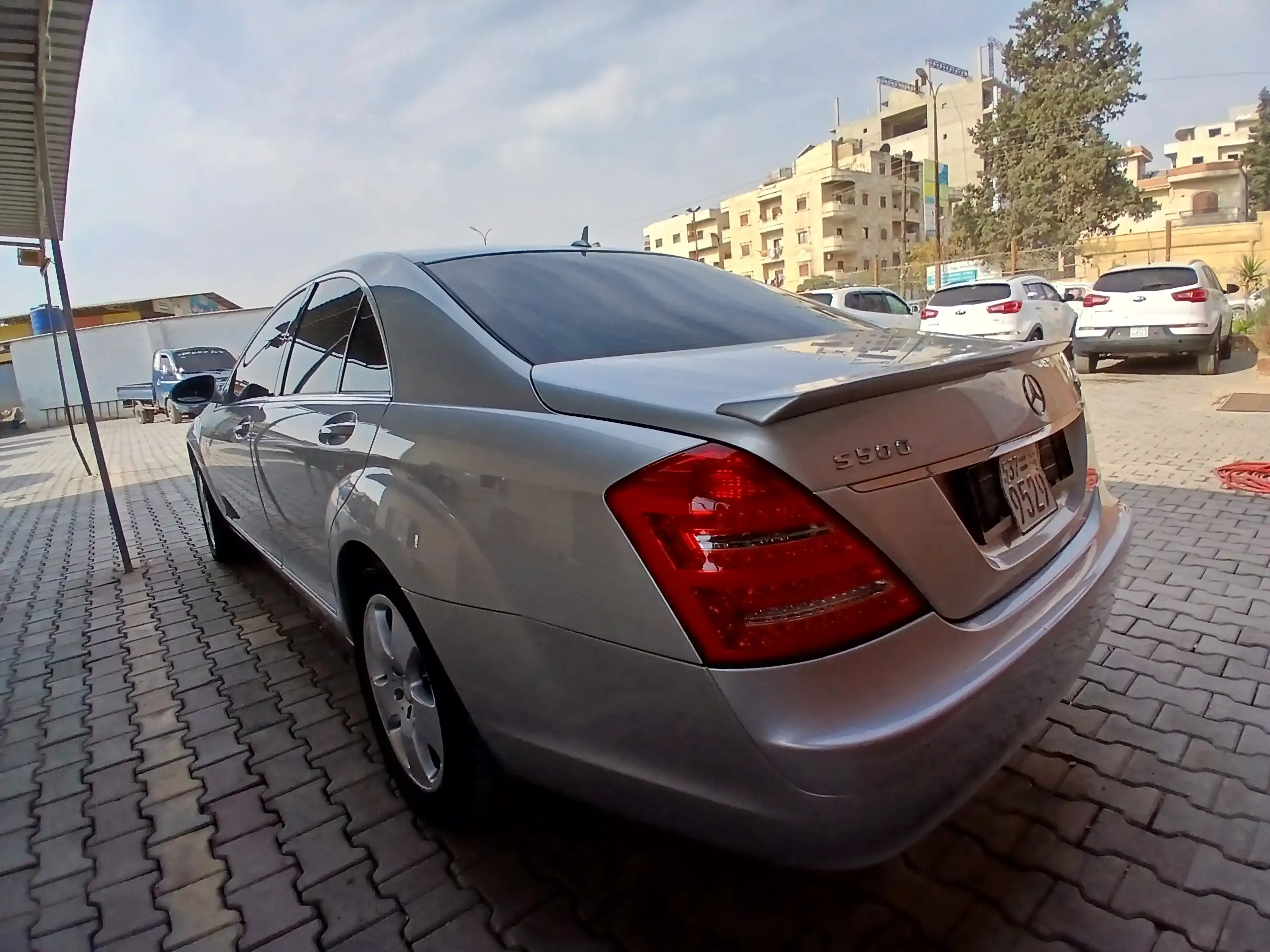 kilometrage car sale mercedes s class s 500 sedan used 2008 aleppo ld image