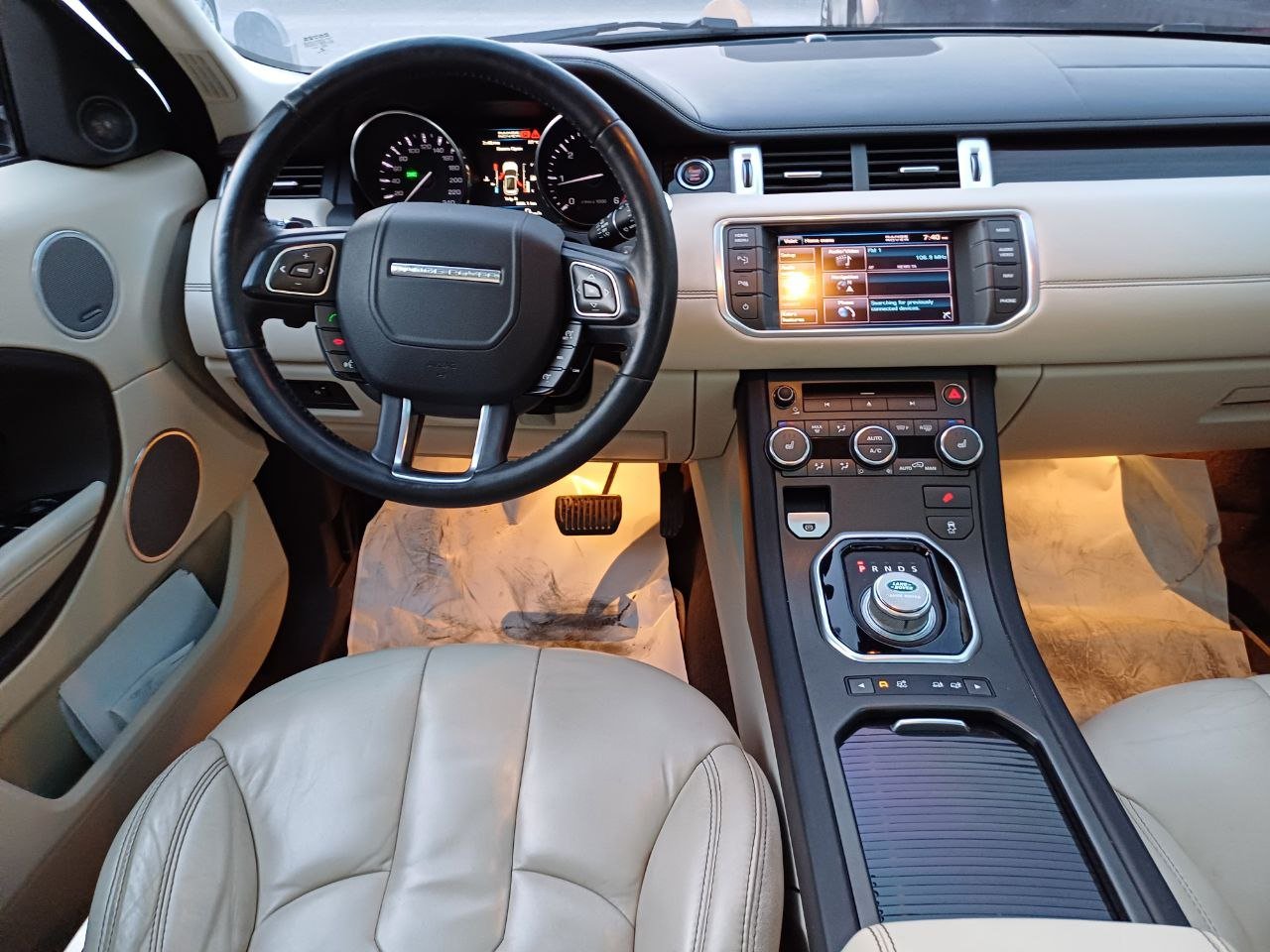 kilometrage car sale land rover range rover evoque sd4 suv used 2014 aleppo kj image