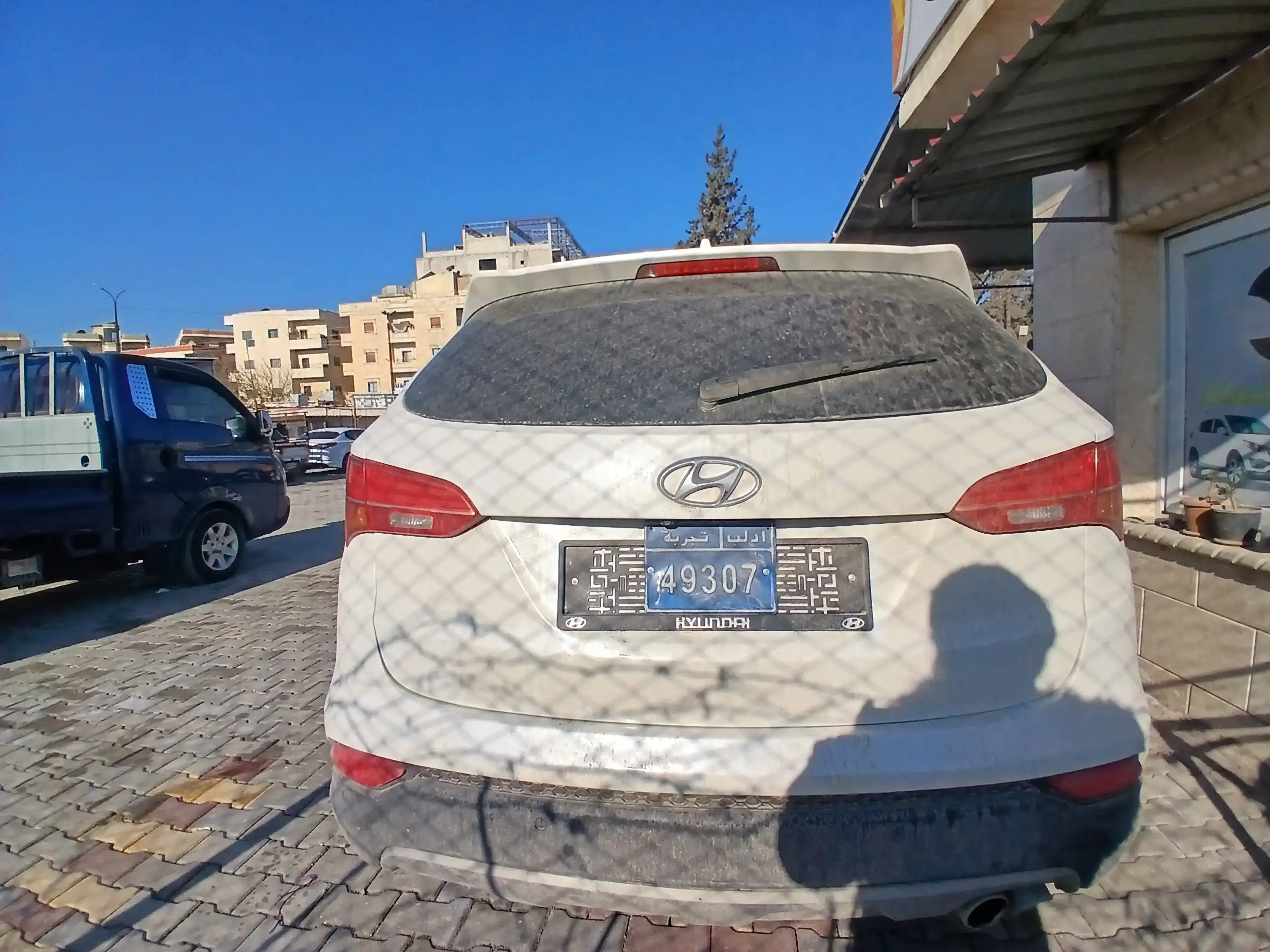 kilometrage car sale hyundai santa fe evgt suv 2015 aleppo ja image