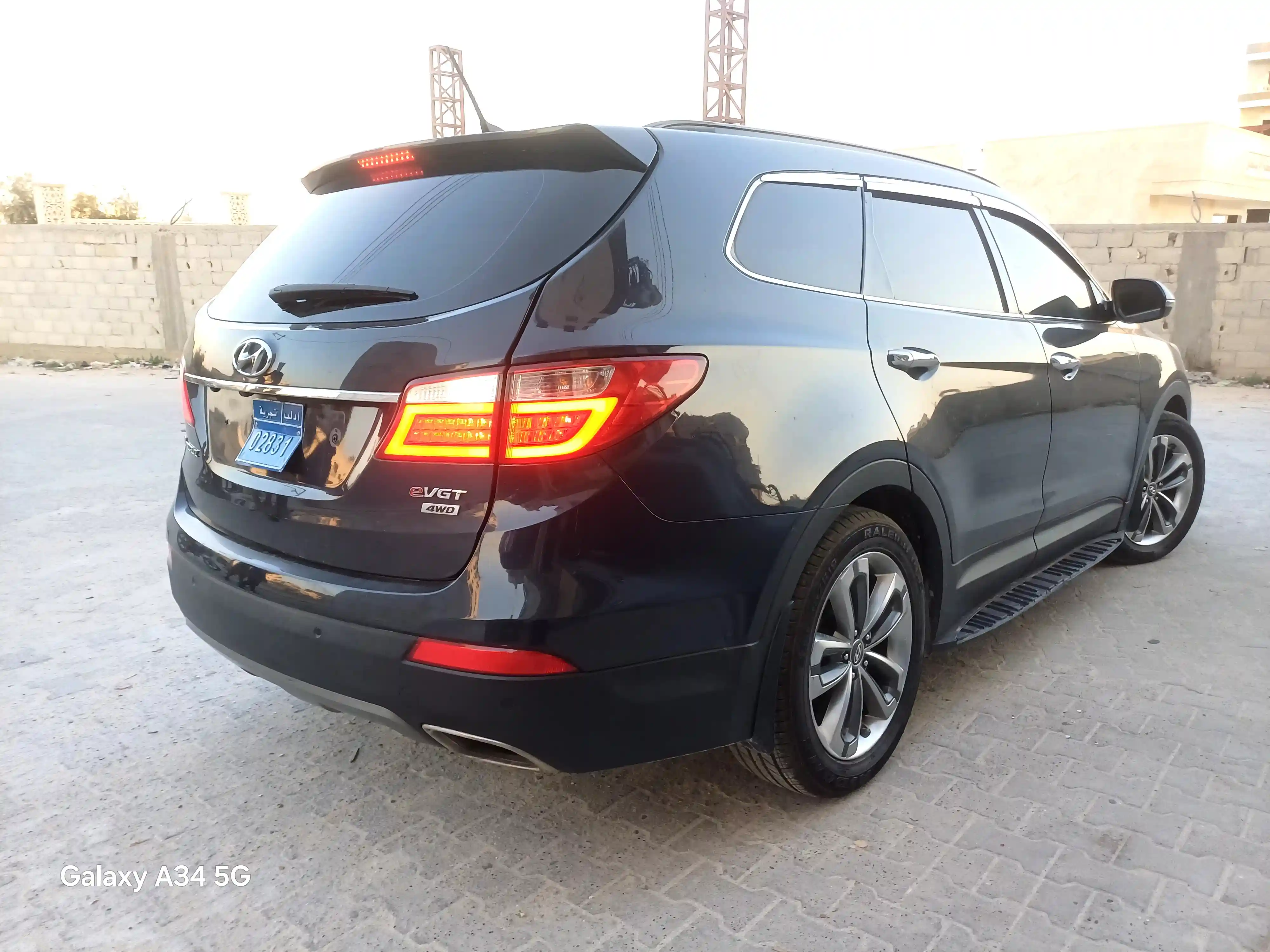 kilometrage car sale hyundai maxcruz evgt suv used 2014 aleppo dc image