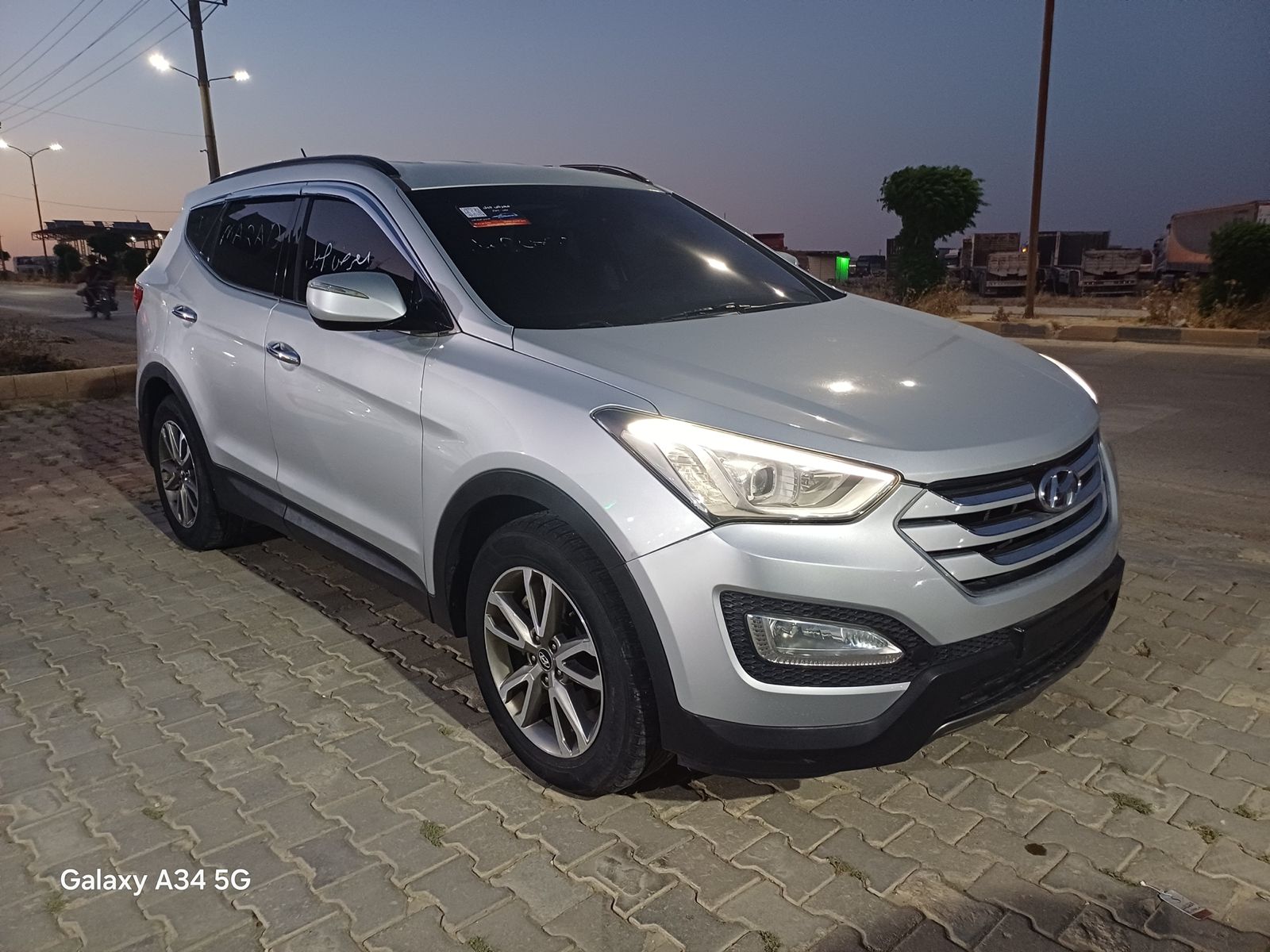 kilometrage car sale hyundai santa fe e vgt suv used 2013 aleppo fa image