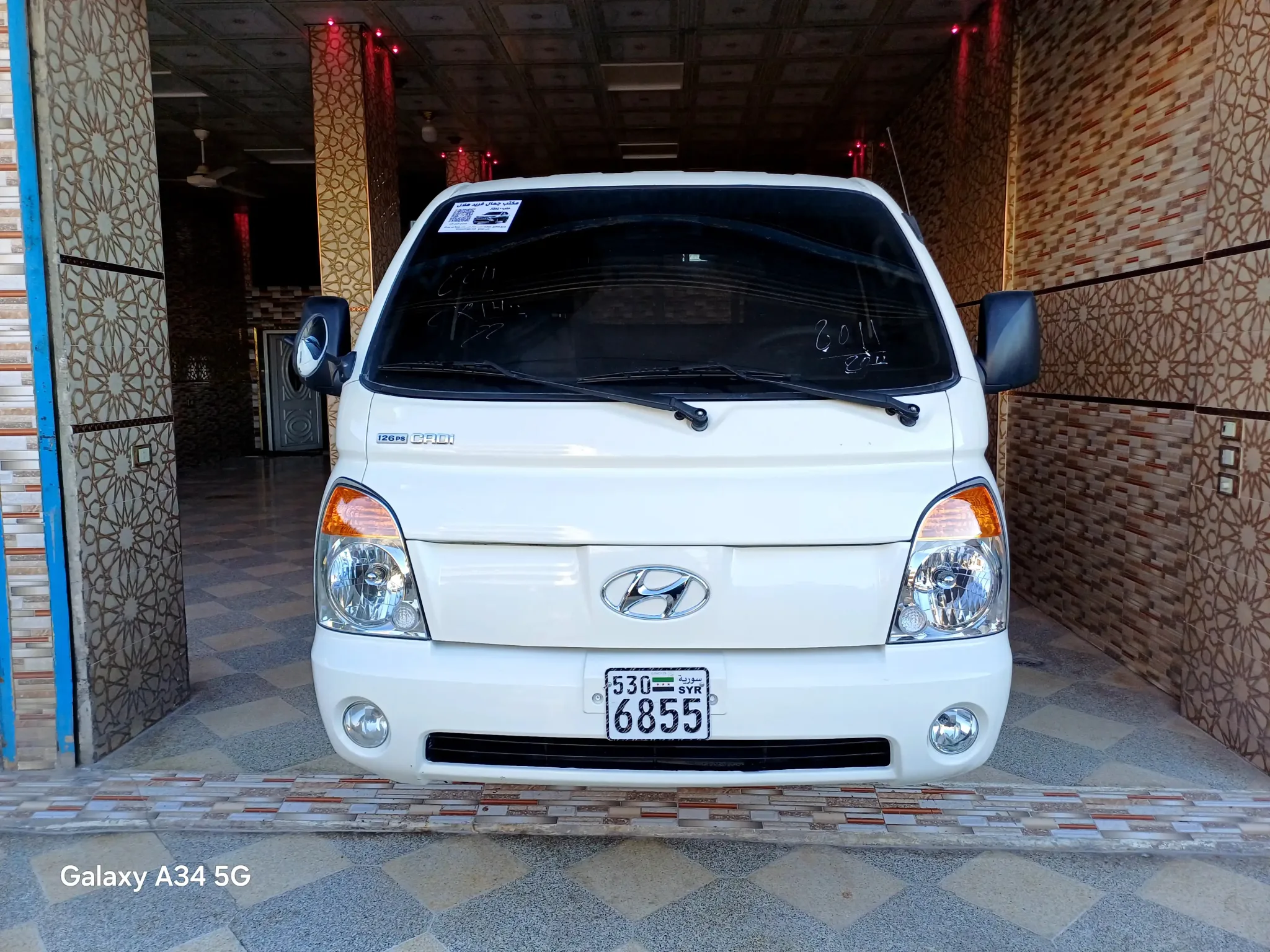 kilometrage car sale hyundai porter 2 crdi cargo truck used 2011 aleppo kq image