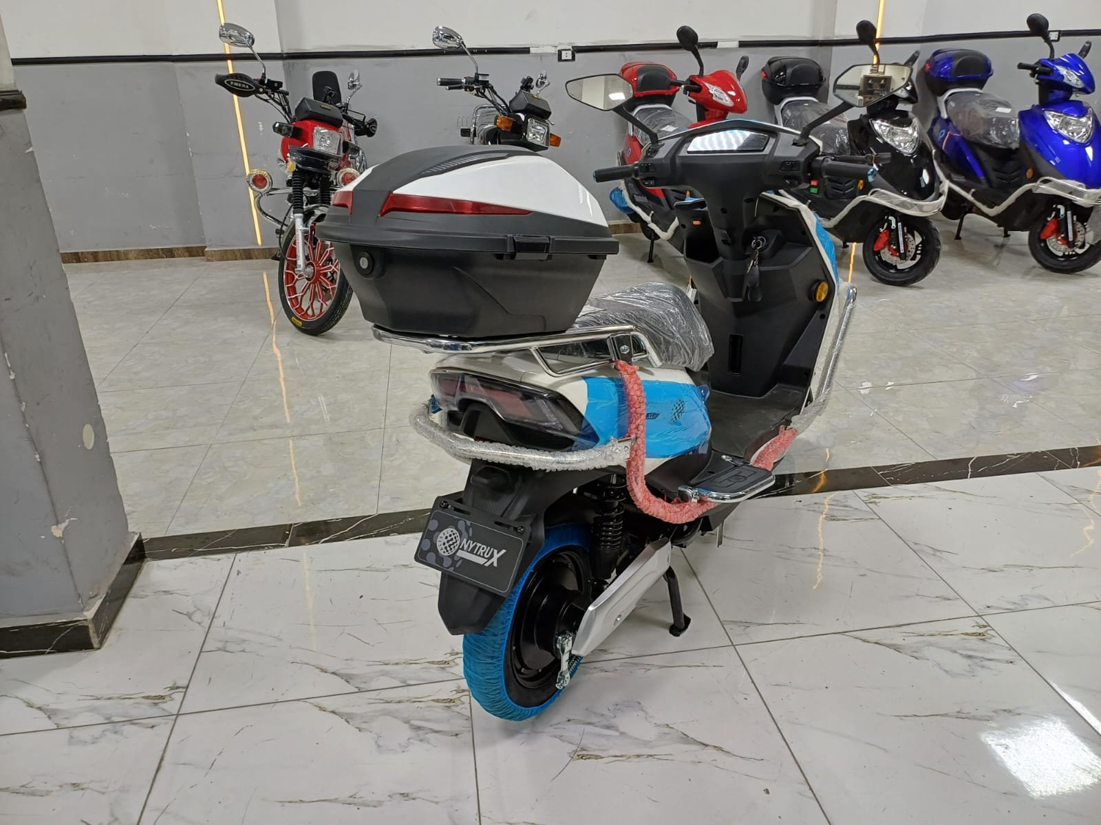 kilometrage motorbike nytrux xl scooter new 2025 aleppo ry image