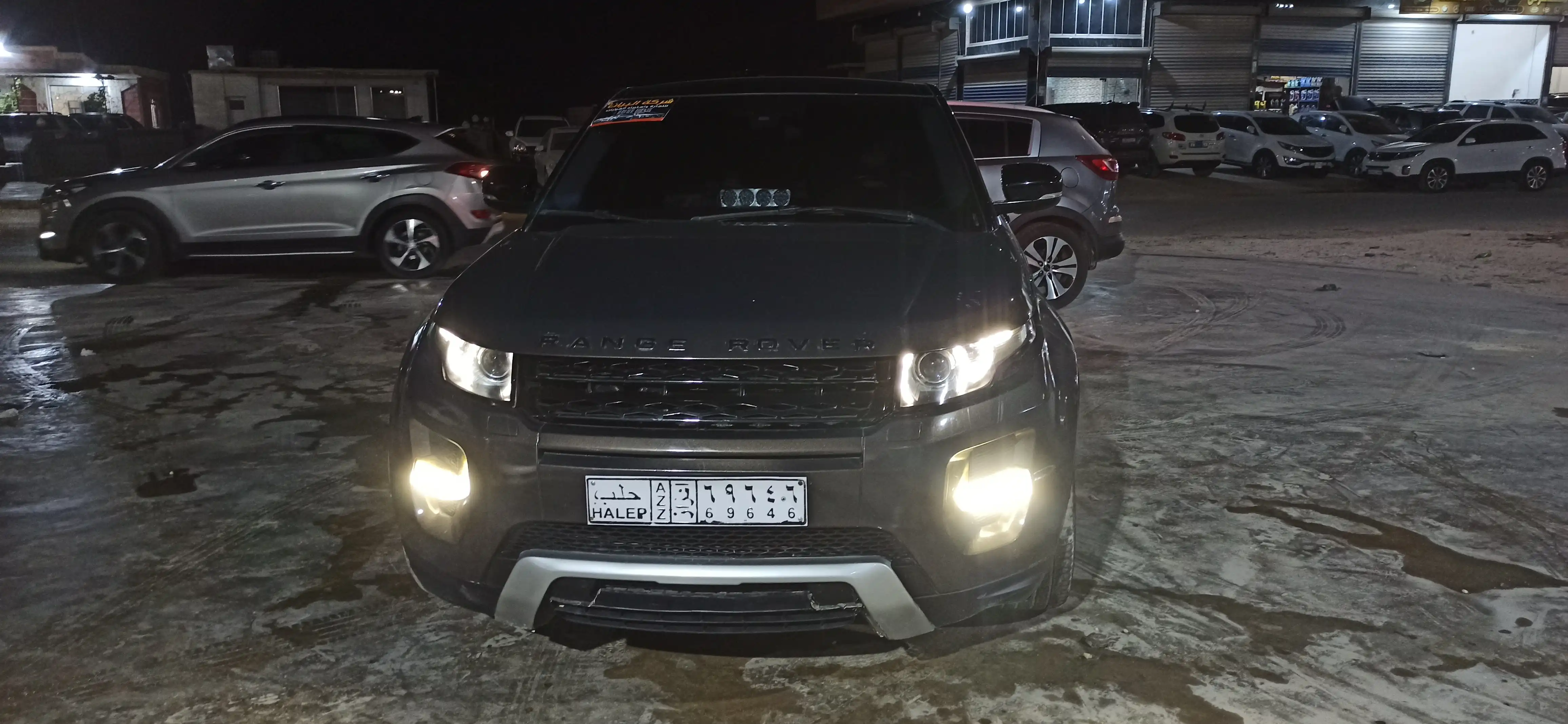 kilometrage car sale land rover range rover evoque sd4 suv used 2013 aleppo lc image