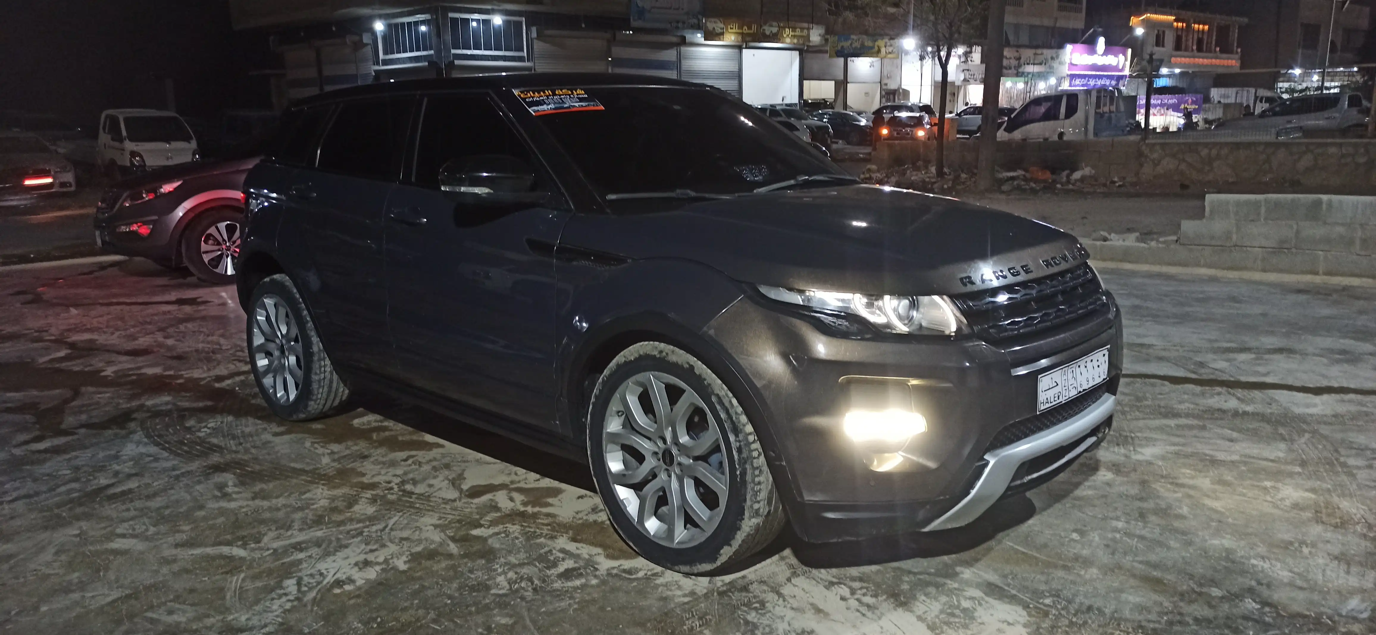 kilometrage car sale land rover range rover evoque sd4 suv used 2013 aleppo lc image