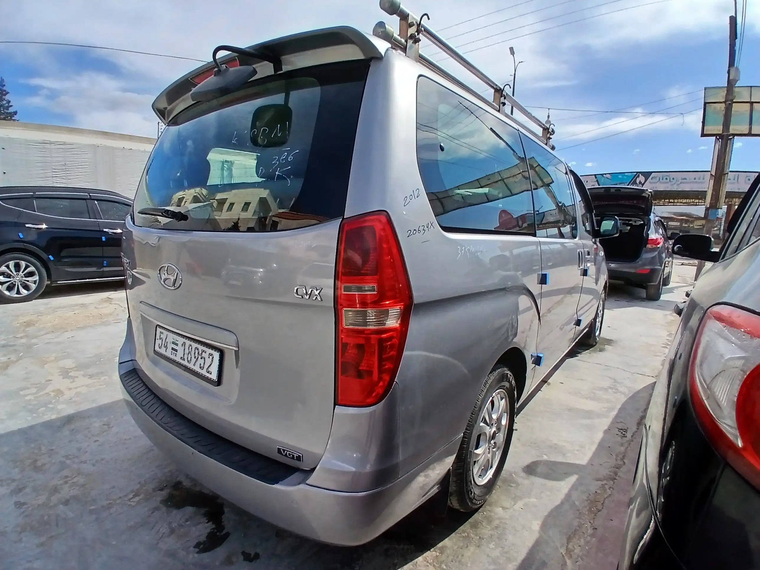 kilometrage car sale hyundai grand starex cvx van used 2012 aleppo jd image