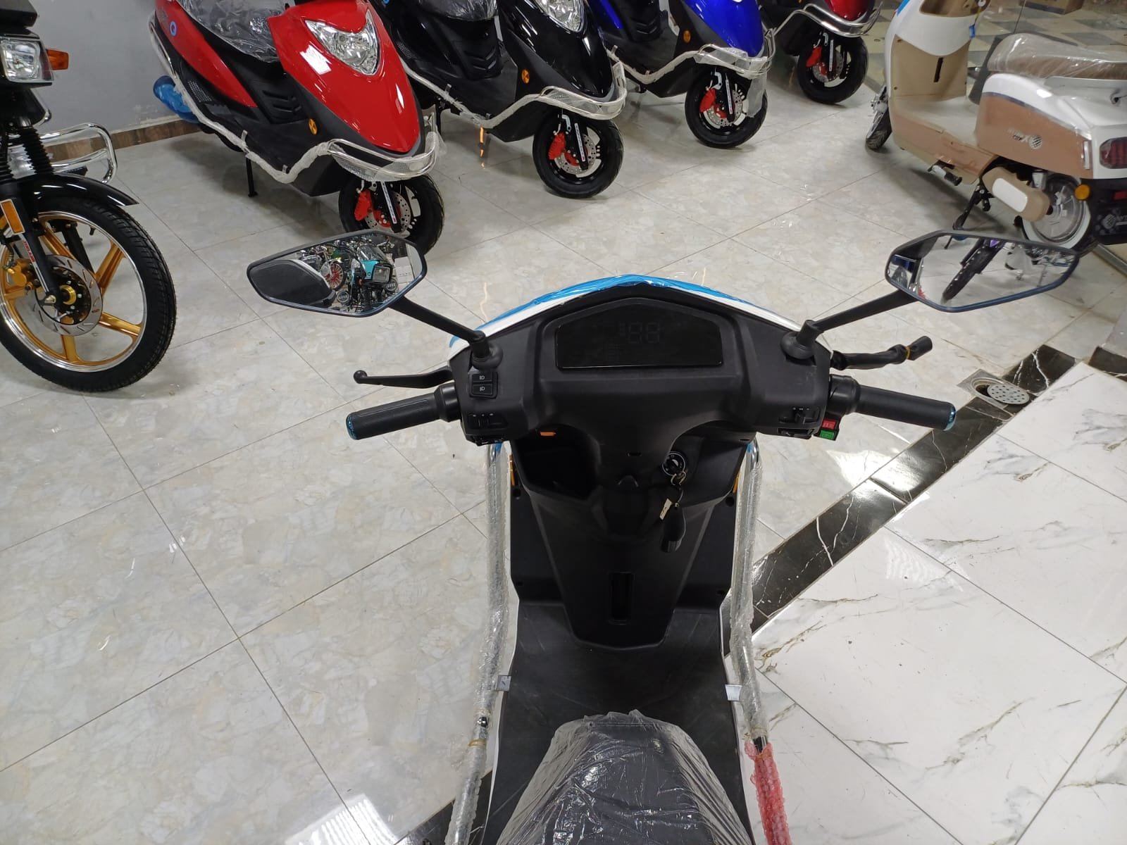 kilometrage motorbike nytrux xl scooter new 2025 aleppo ry image