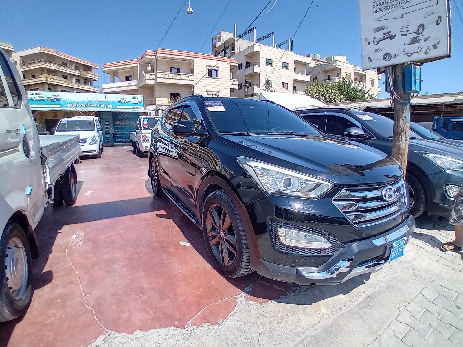 kilometrage car sale hyundai santa fe evgt suv used 2012 aleppo lr image