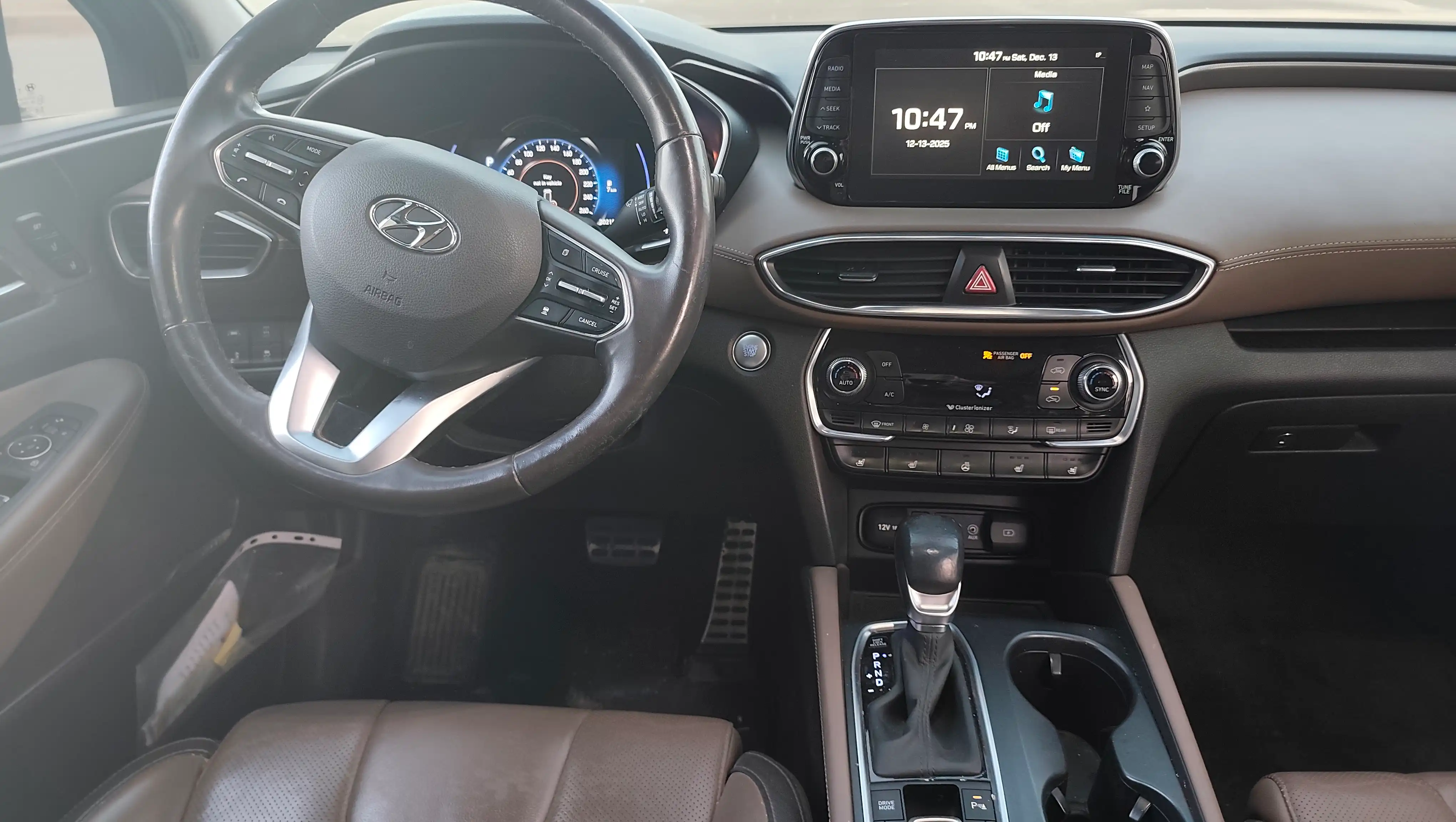 kilometrage car sale hyundai santa fe 2 2 d suv used 2019 aleppo hu image