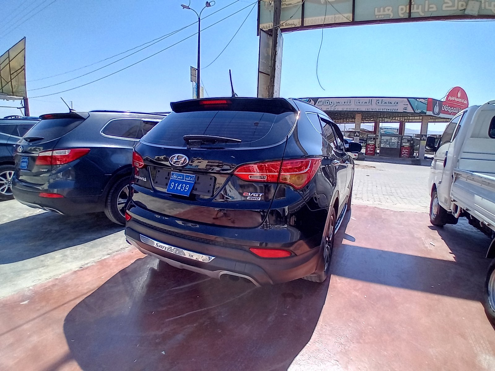 kilometrage car sale hyundai santa fe evgt suv used 2012 aleppo lr image