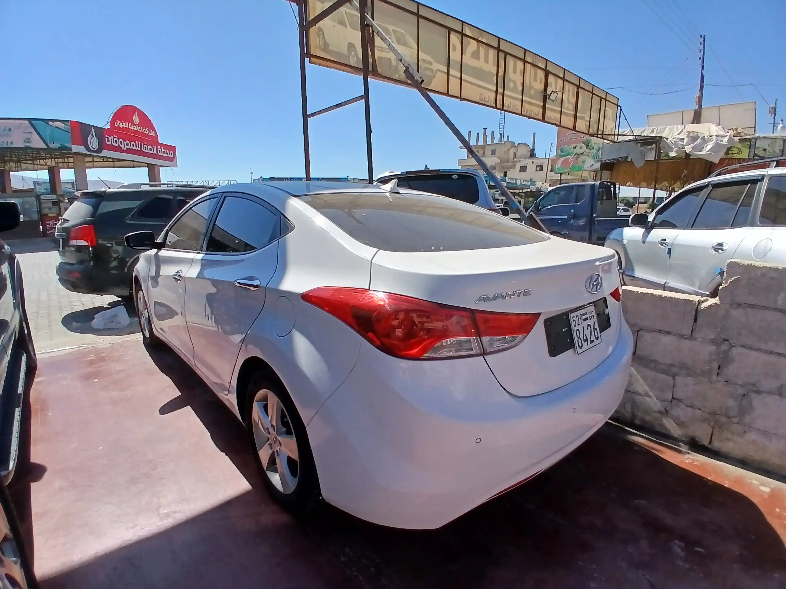 kilometrage car sale hyundai avante m16 gdi sedan used 2011 aleppo lq image